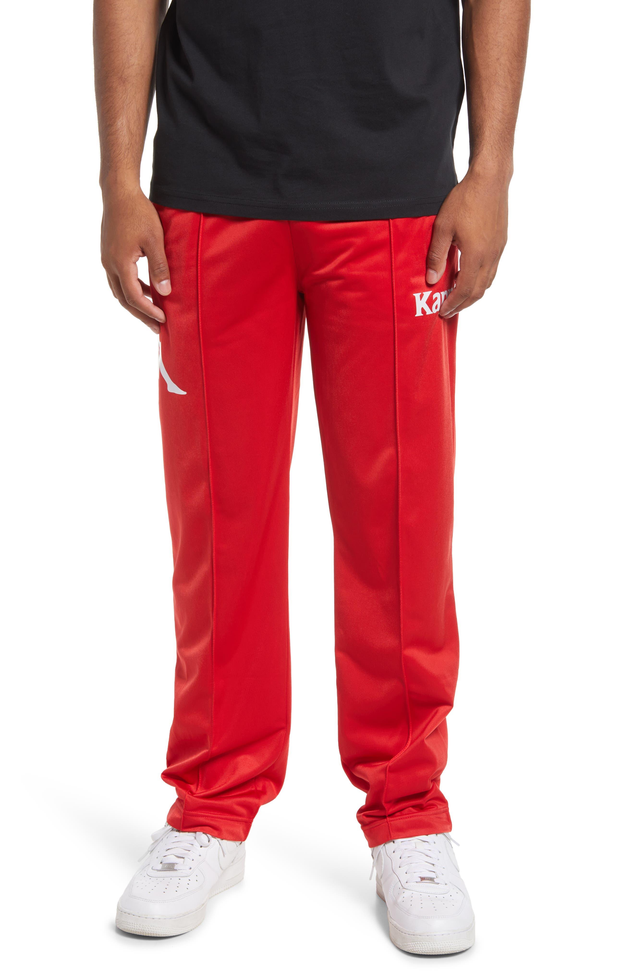 Kappa Authentic Ambret Track Pants in Red for Men | Lyst