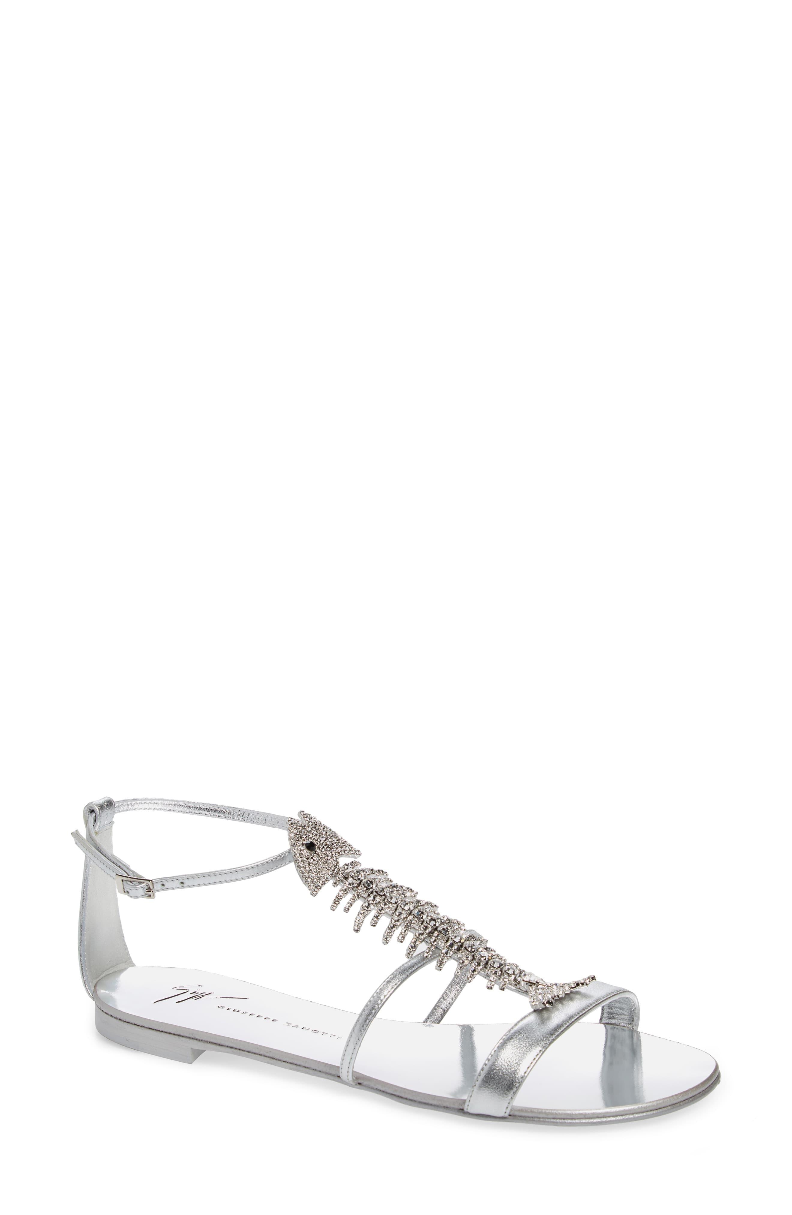 giuseppe zanotti fishbone sandals