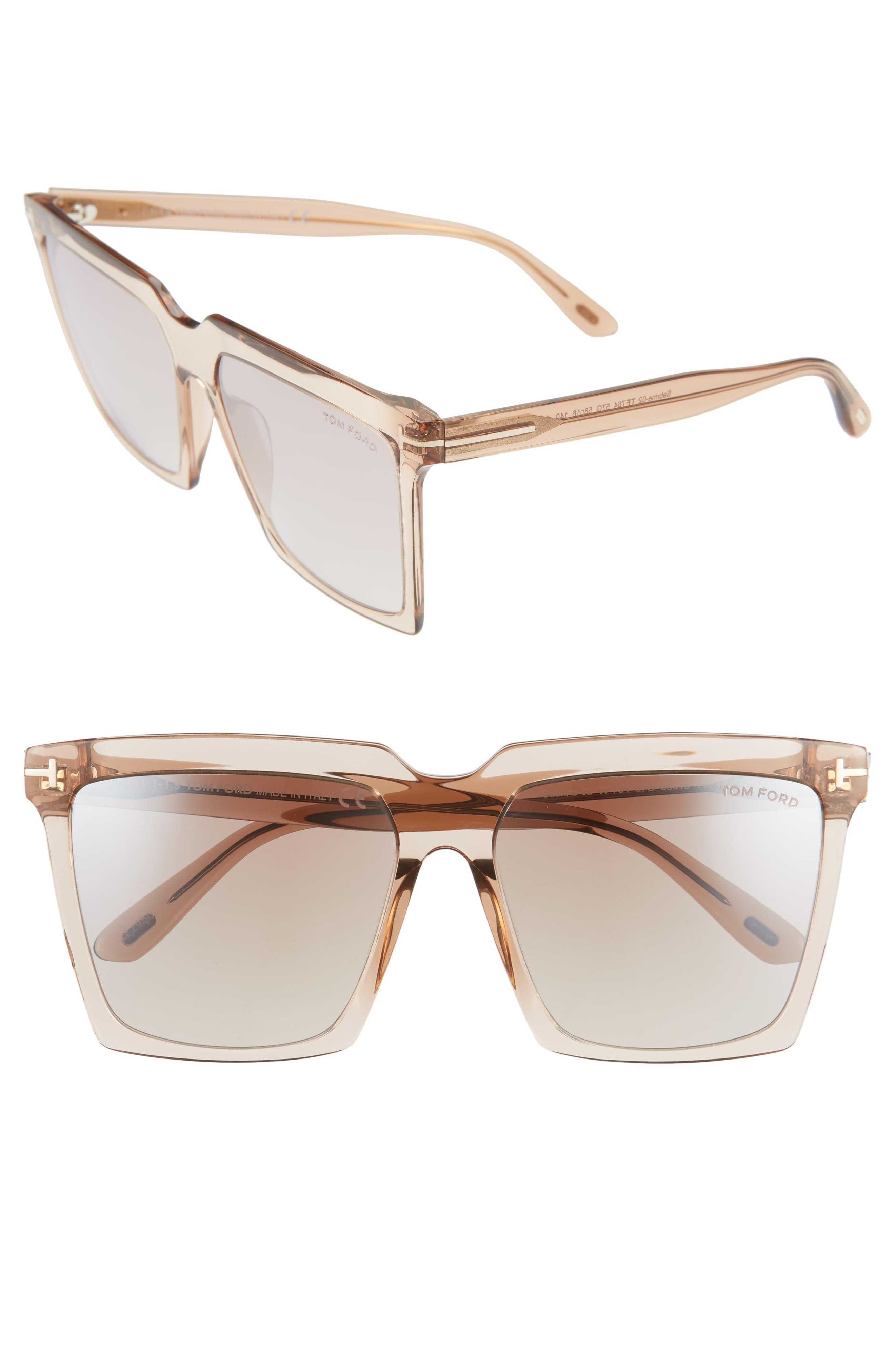 tom ford heather square sunglasses
