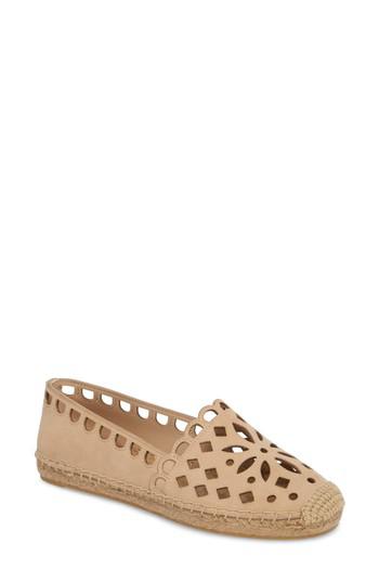tory burch may perforated espadrille flat