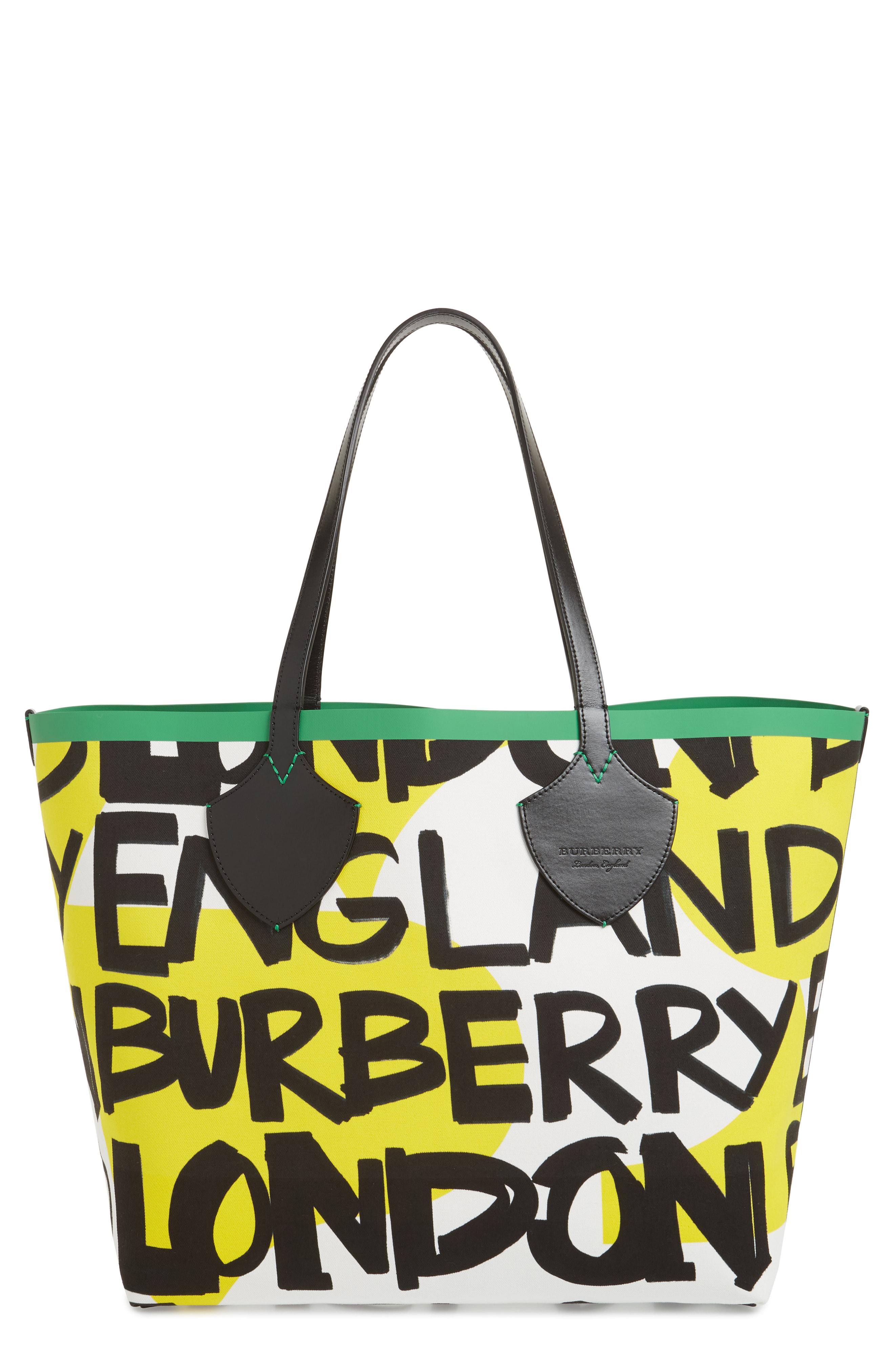 burberry graffiti tote