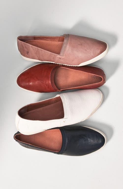 Frye Melanie Slip On Flat in White Lyst