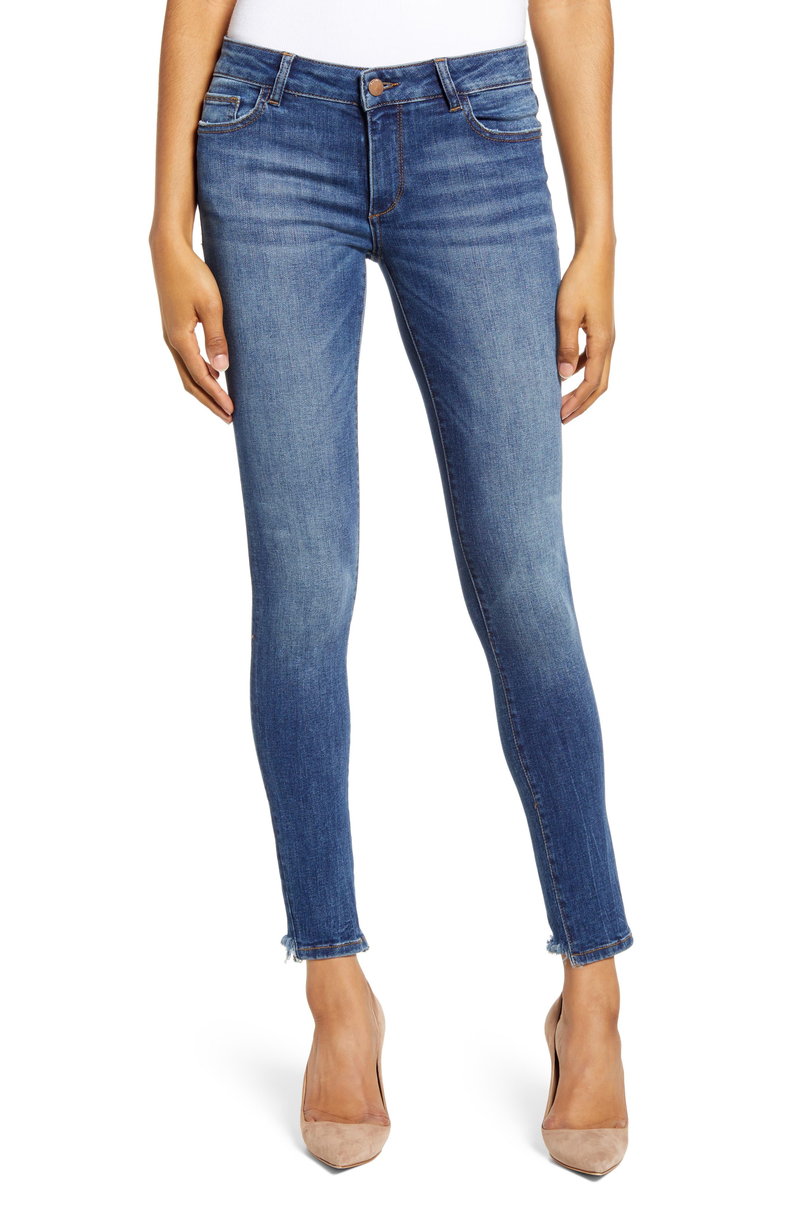DL1961 Denim Emma Skinny Jeans in Blue - Lyst
