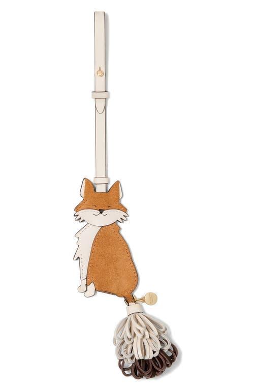 Kate Spade Critters Ginger Fox Bag Charm in White | Lyst