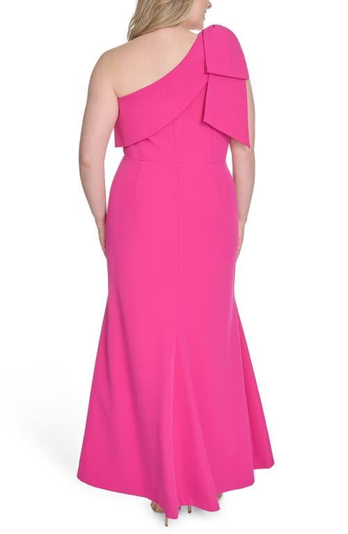 strapless open back dress Eliza Fuchsia Maxi Pleated Chiffon Maxi Dress – unmatchedbyu main image 1