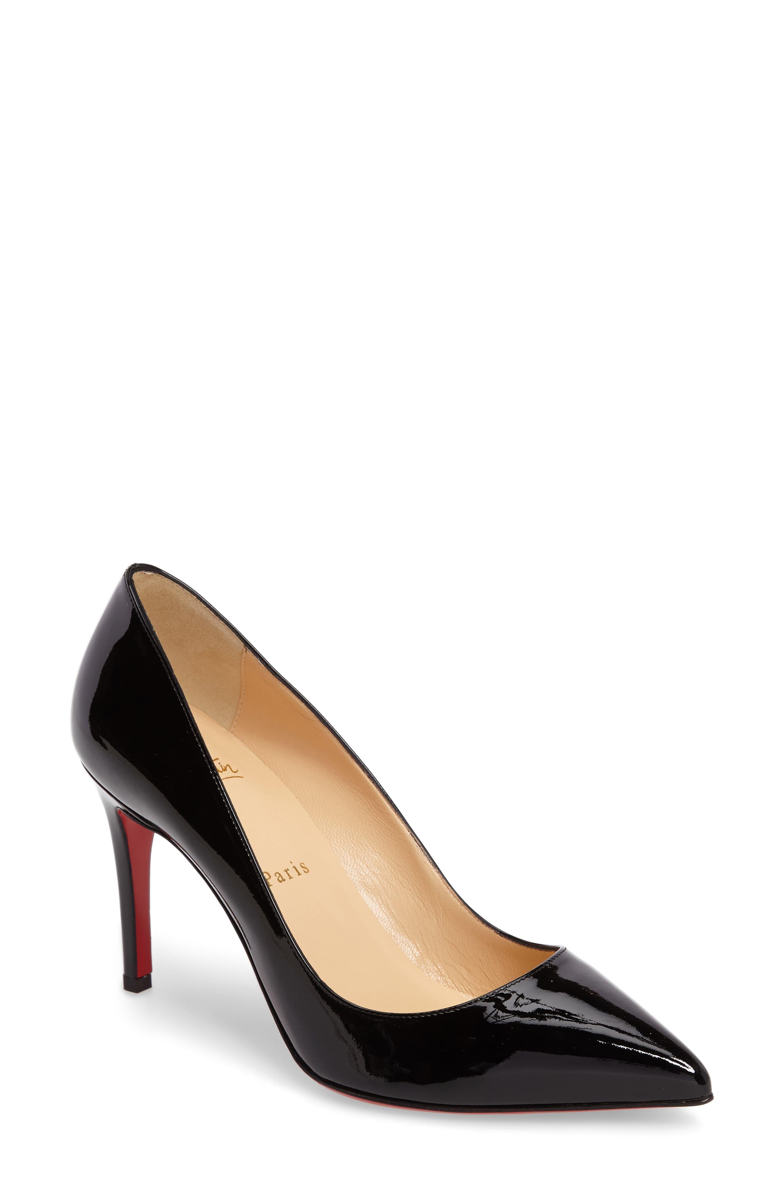 black patent pigalle