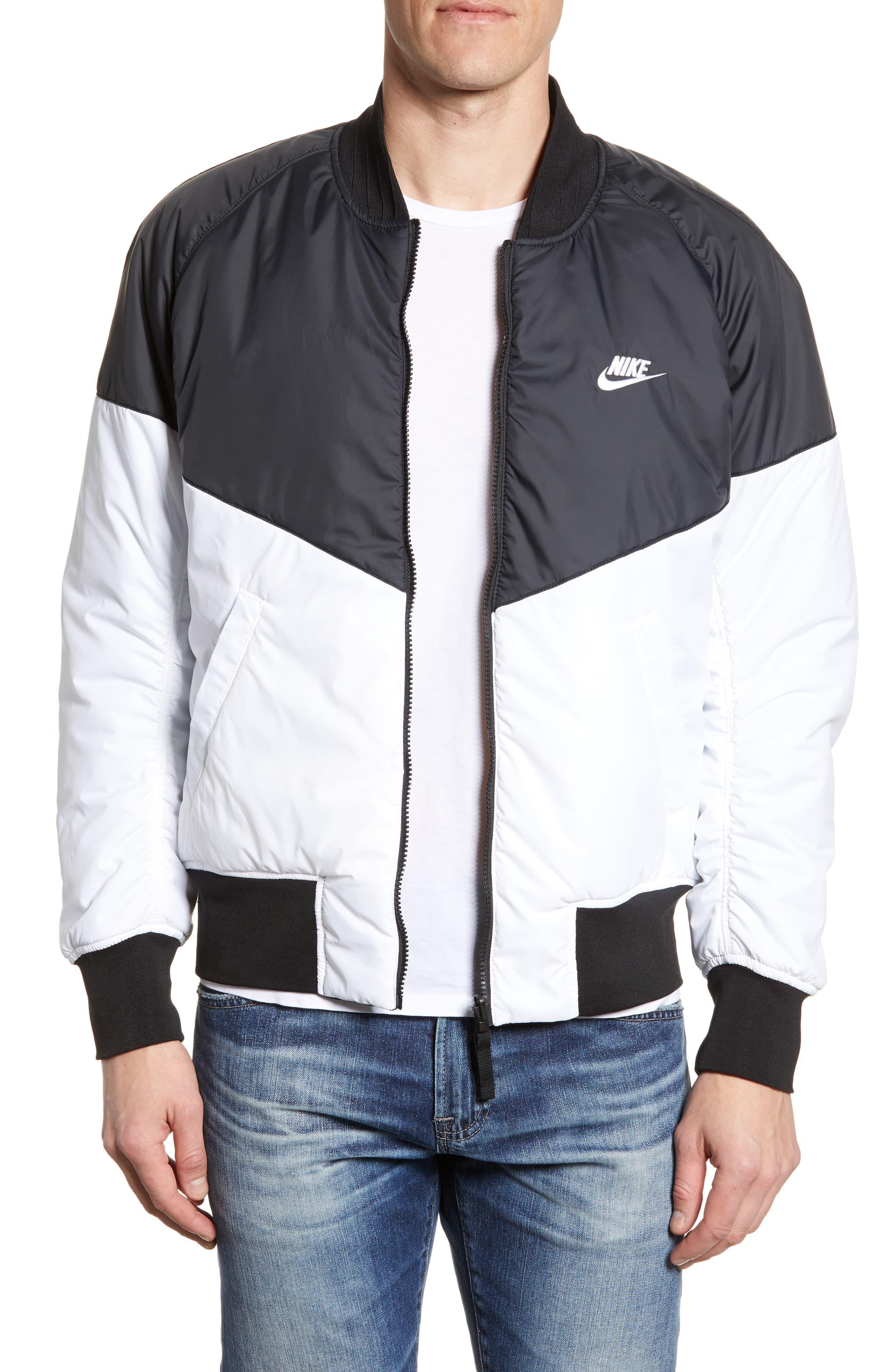 nike reversible insulated bomber jacket