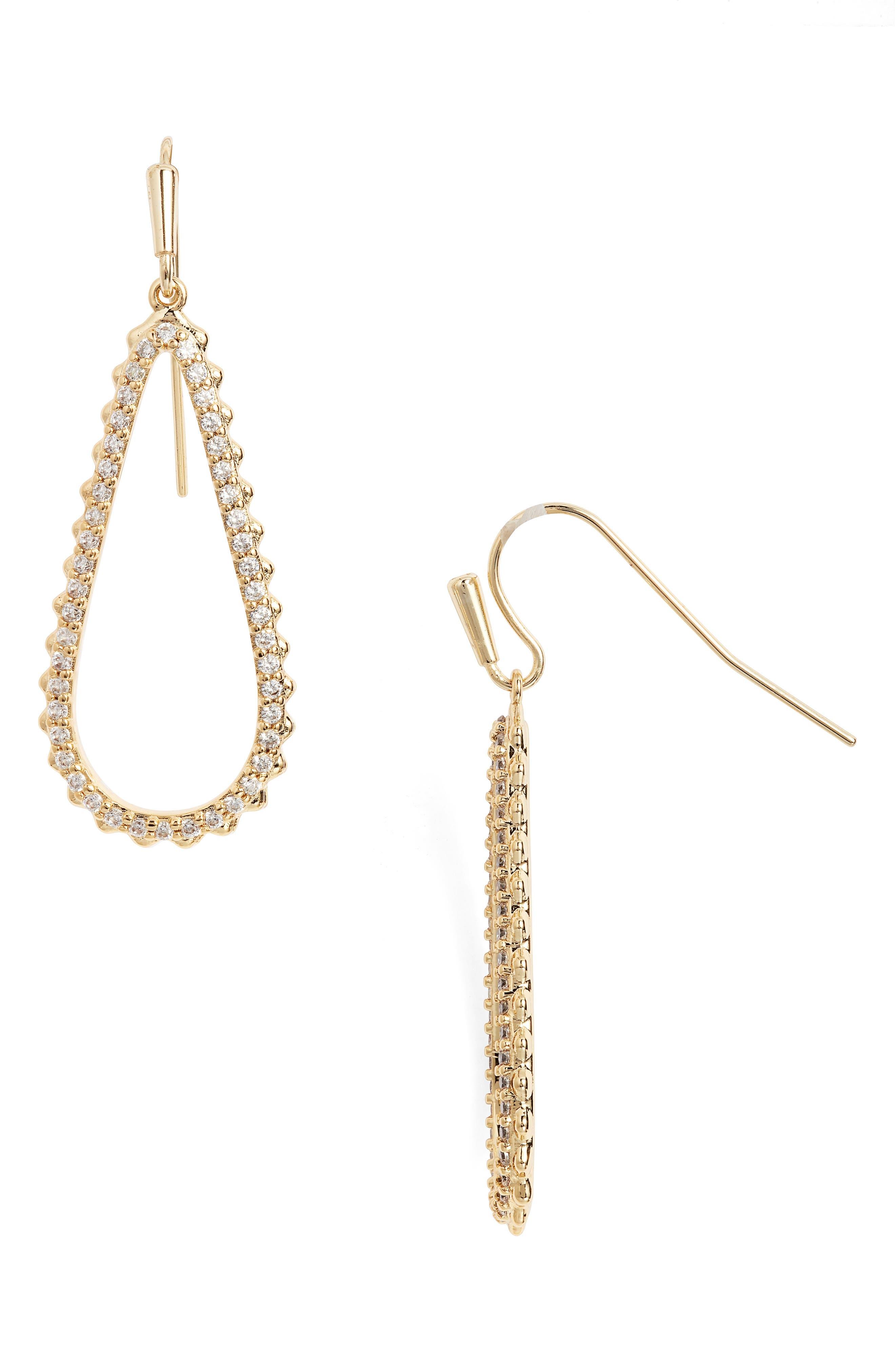Kendra Scott Payton Teardrop Earrings In Metallic Lyst