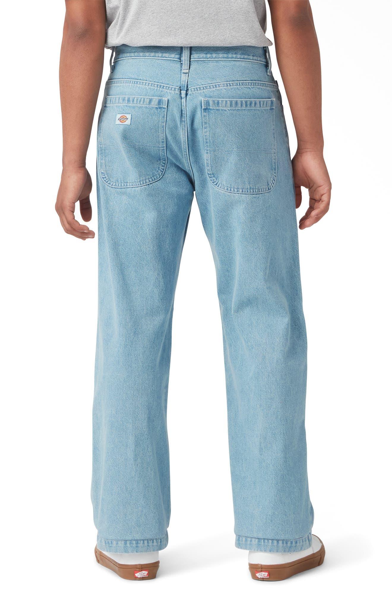 Dickies Paneled Loose Fit Jeans in Blue for Men | Lyst