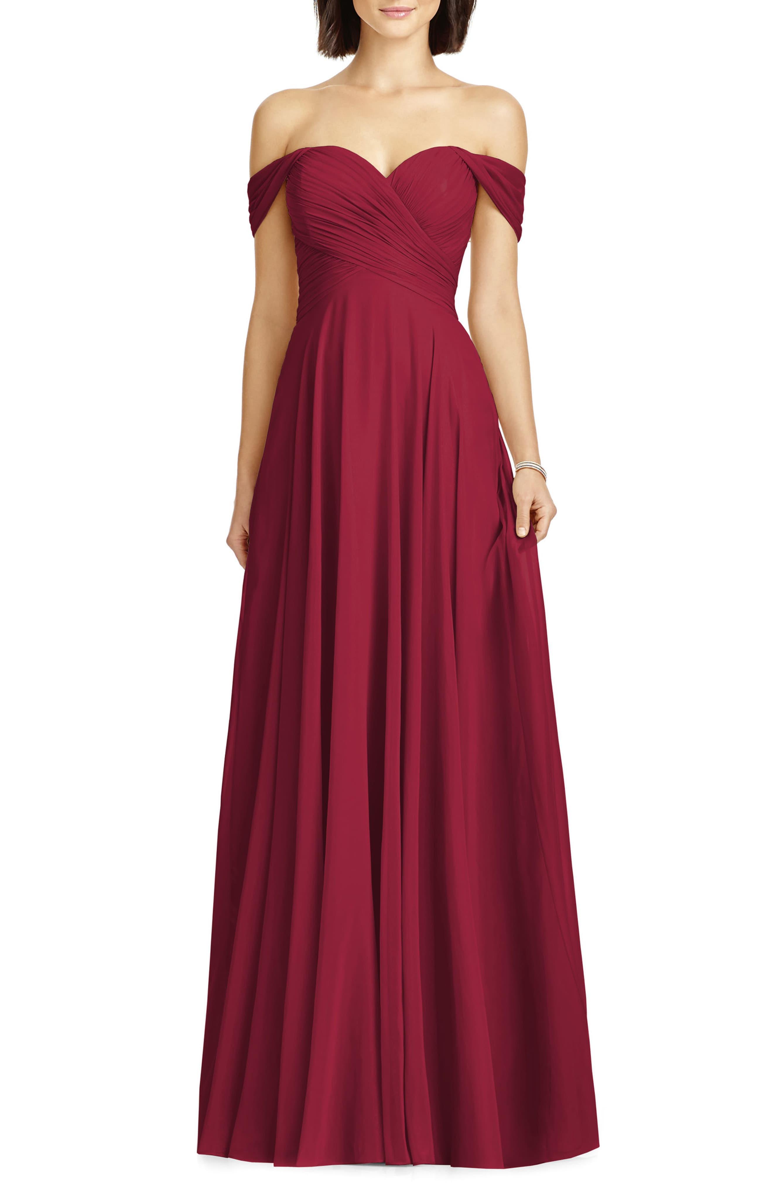 gown style for chiffon material