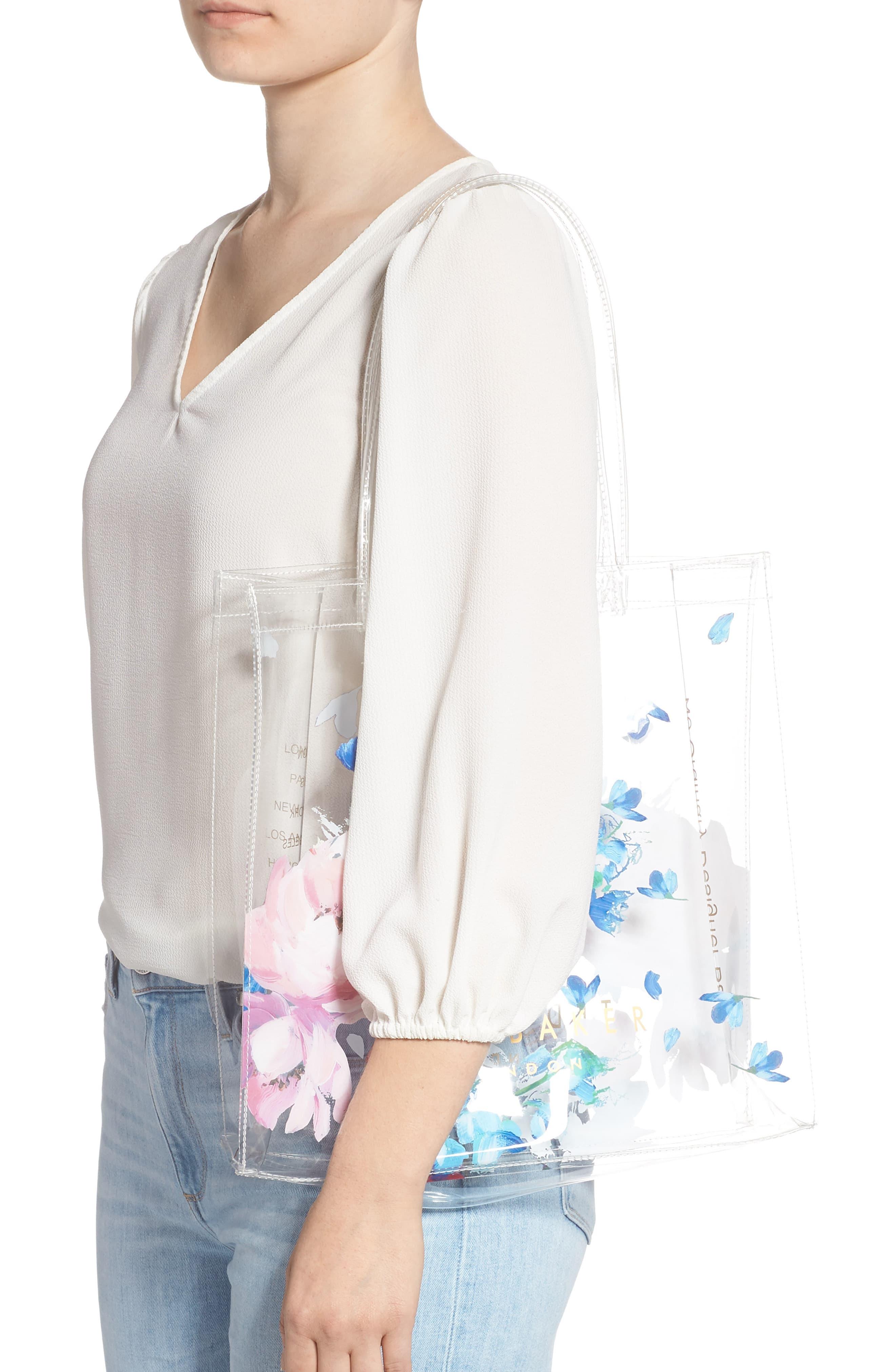 Ted Baker Raspberry Ripple Clear Shoulder Bag Lyst