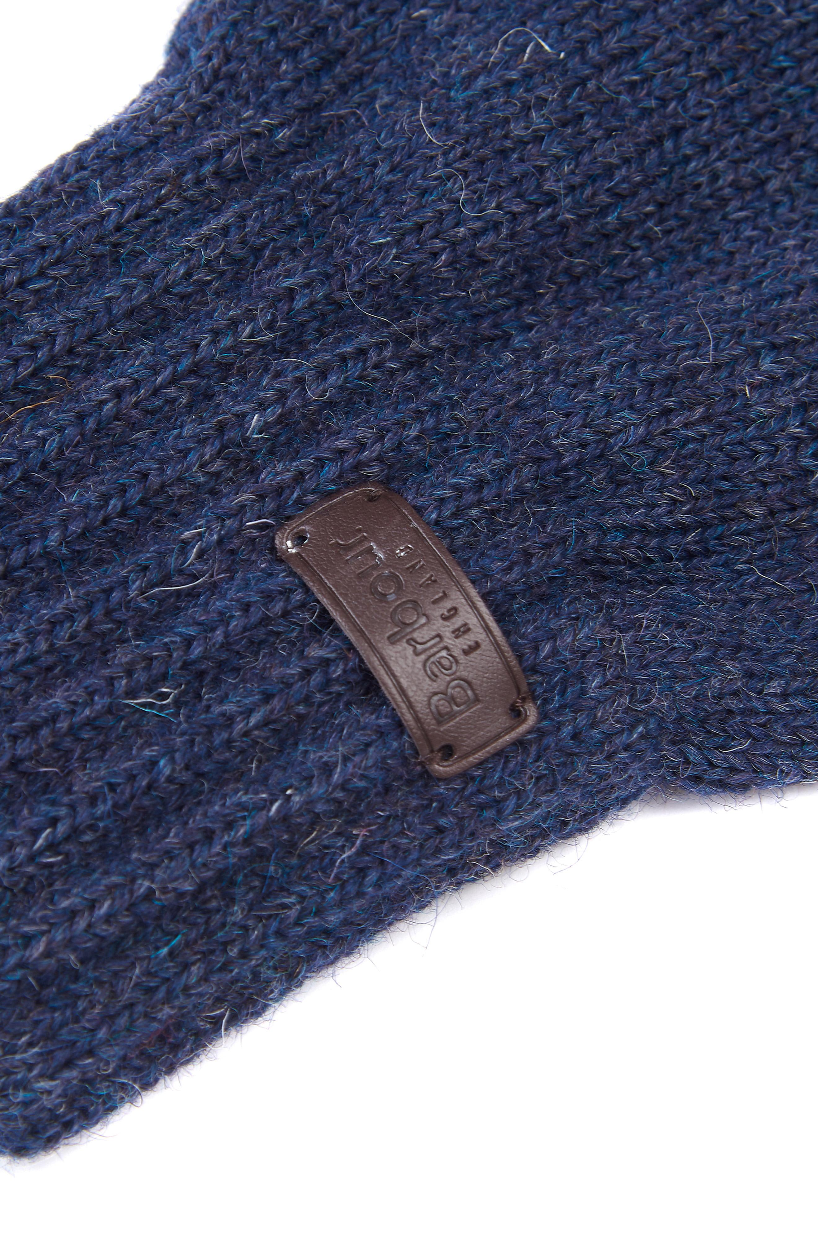 barbour woolen gloves