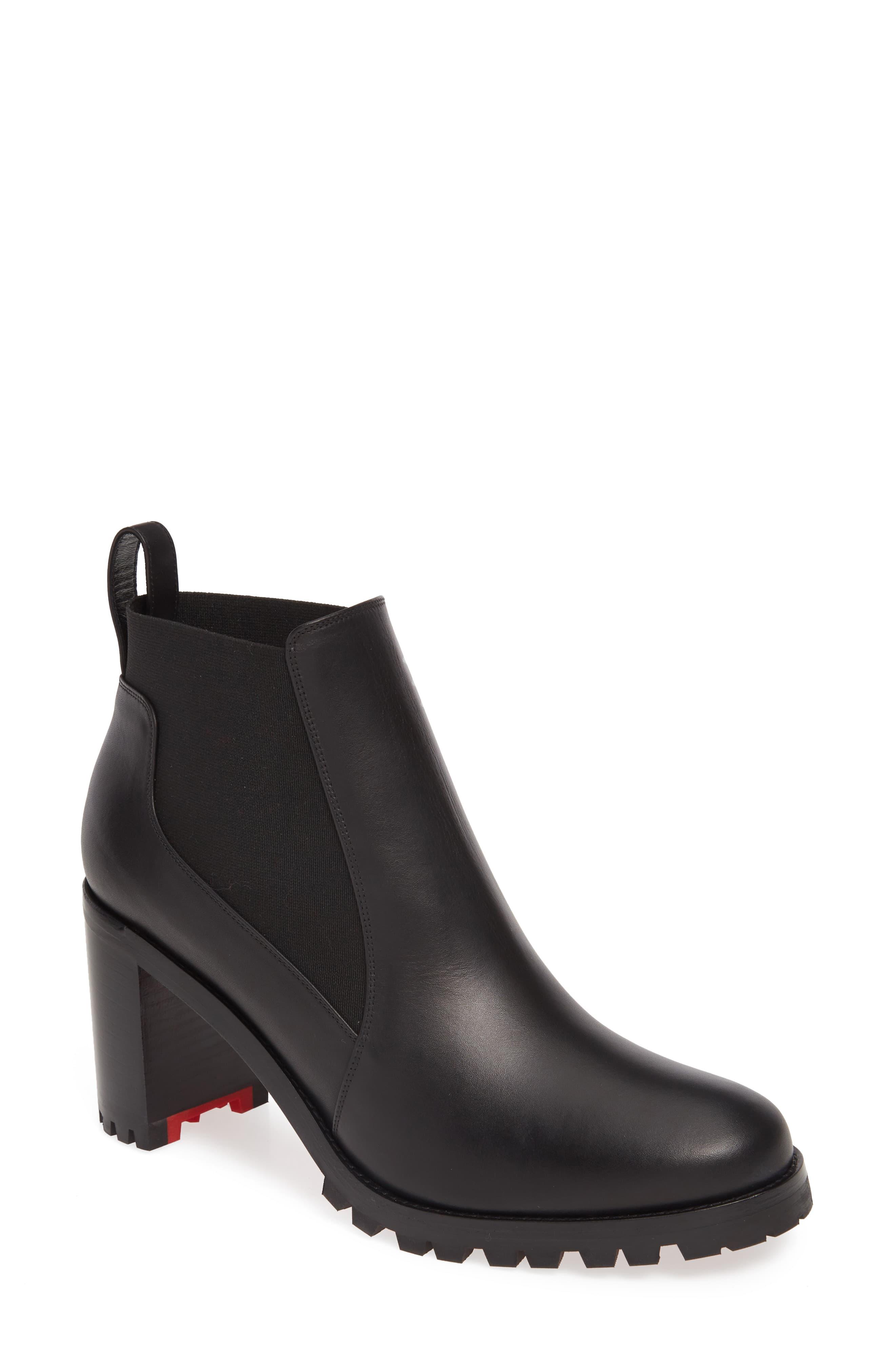 christian louboutin marchacroche chelsea bootie