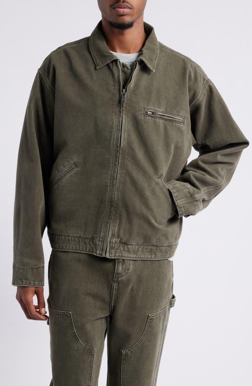 Elwood Petrol Denim Jacket in Green for Men Lyst