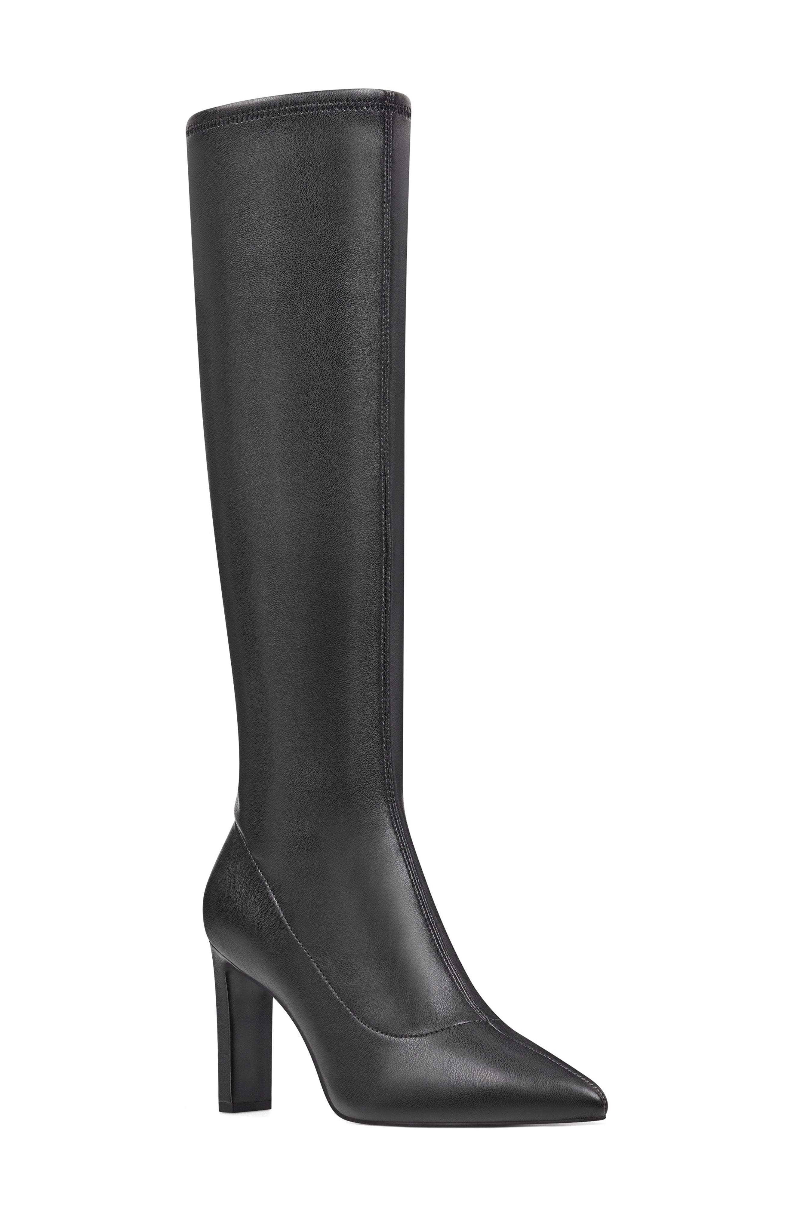 nine west suede high shaft boots