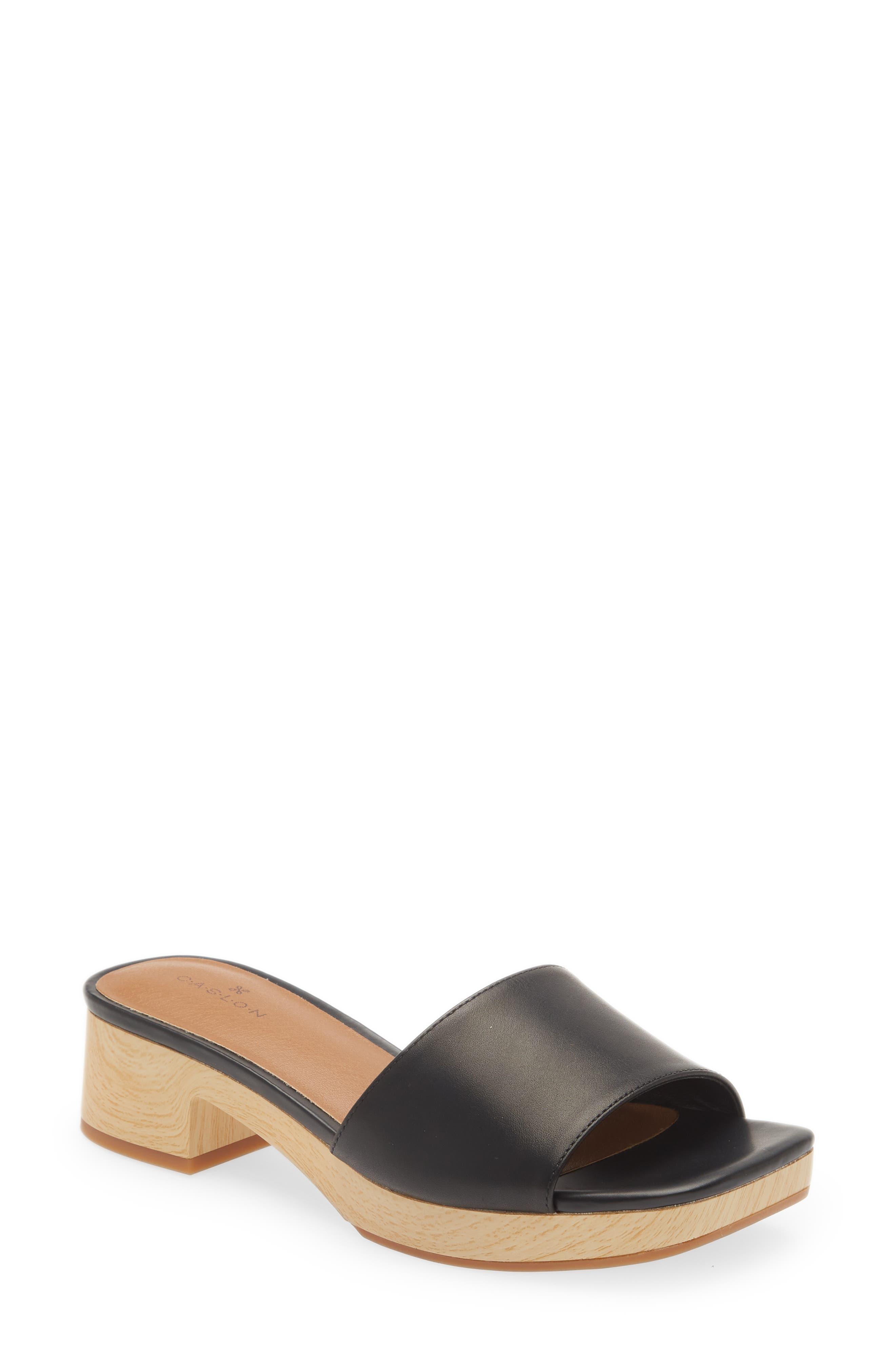 Caslon Caslon r Ursula Slide Sandal in Black Lyst