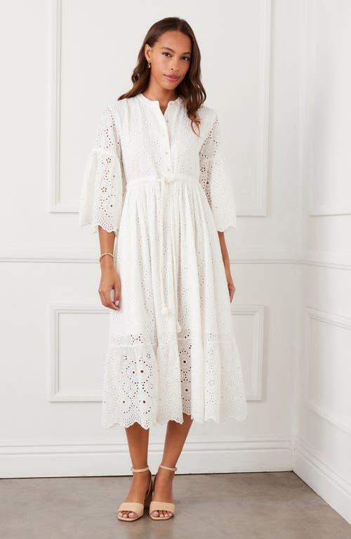 white christmas dresses Karen Kane Puffed Sleeve Bias Cut Dress - Print