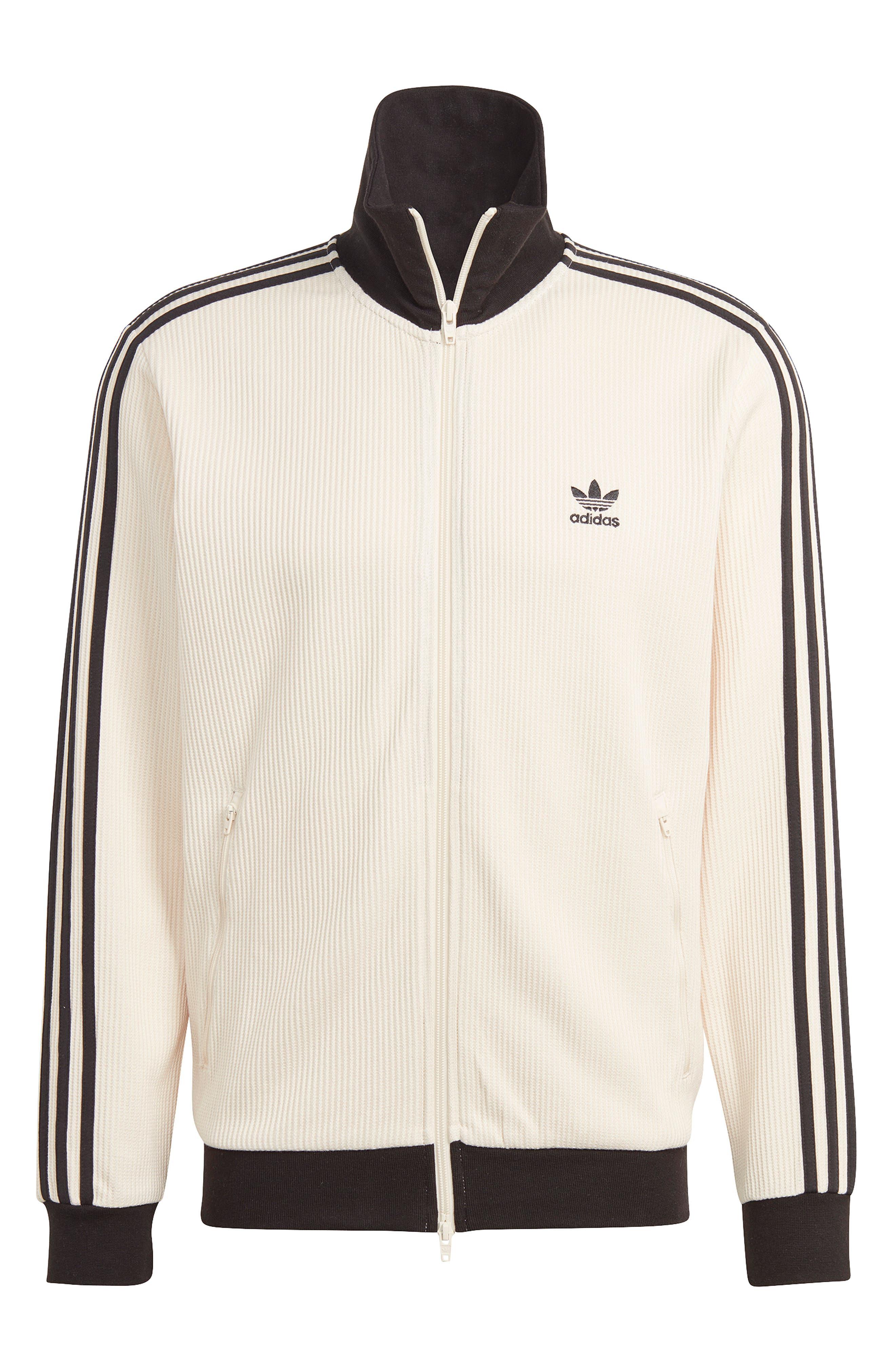 adidas Adicolor Classics Waffle Beckenbauer Cotton Track Jacket in Natural  for Men | Lyst