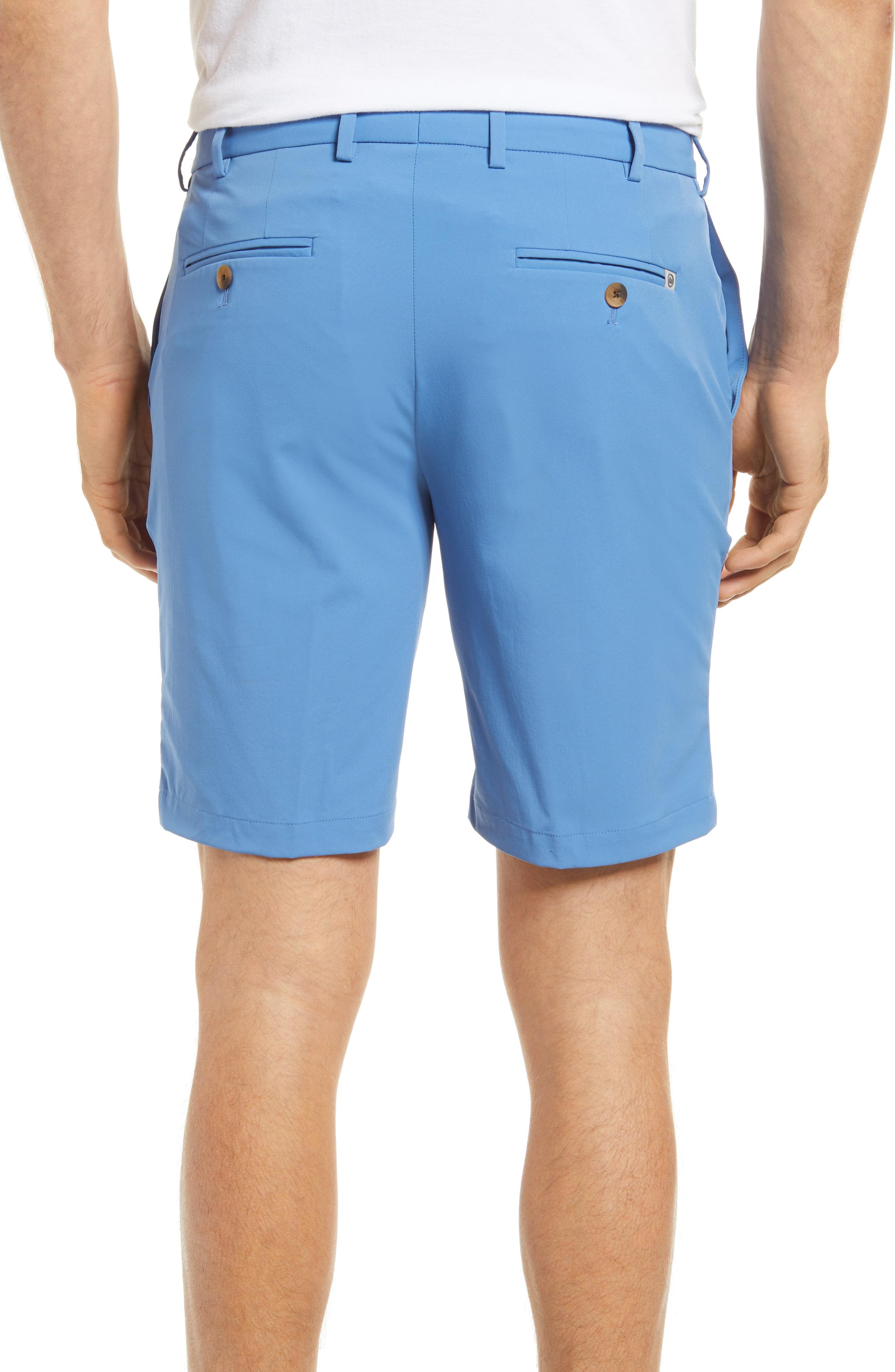 Peter Millar Stealth Crown Crafted Performance Shorts in Blue for Men ...