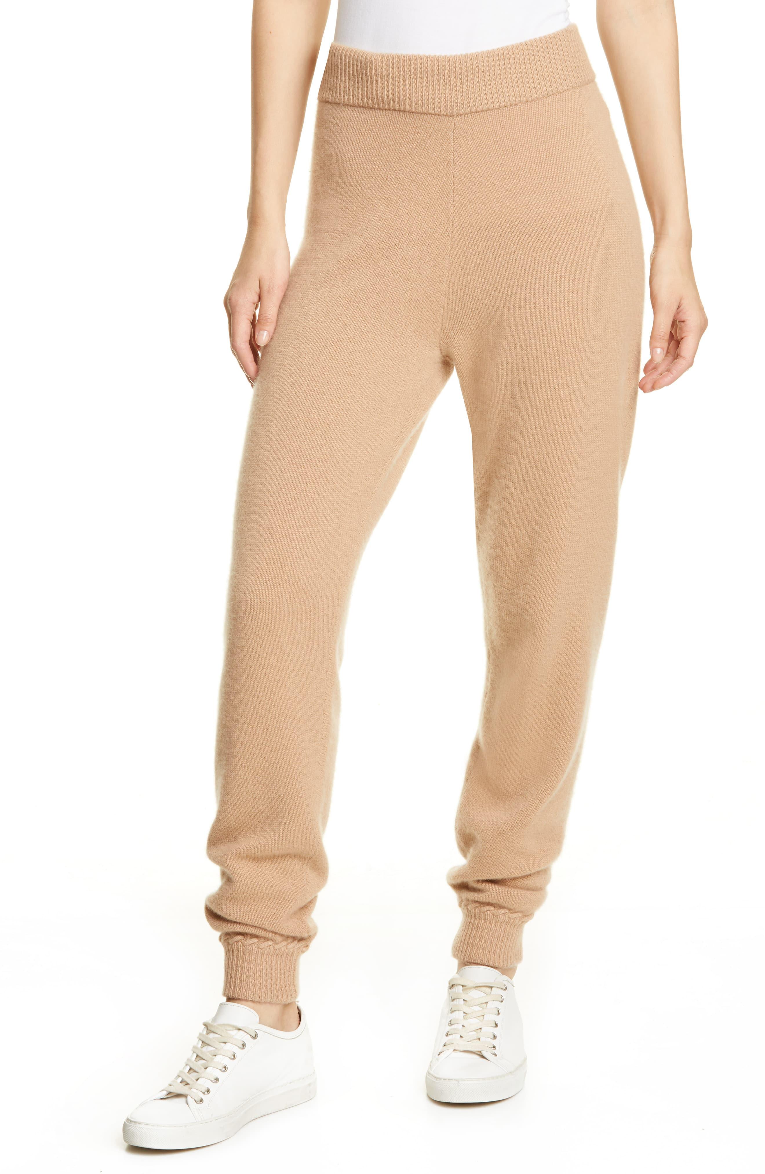 Camel Cashmere Joggers Clearance Sale 