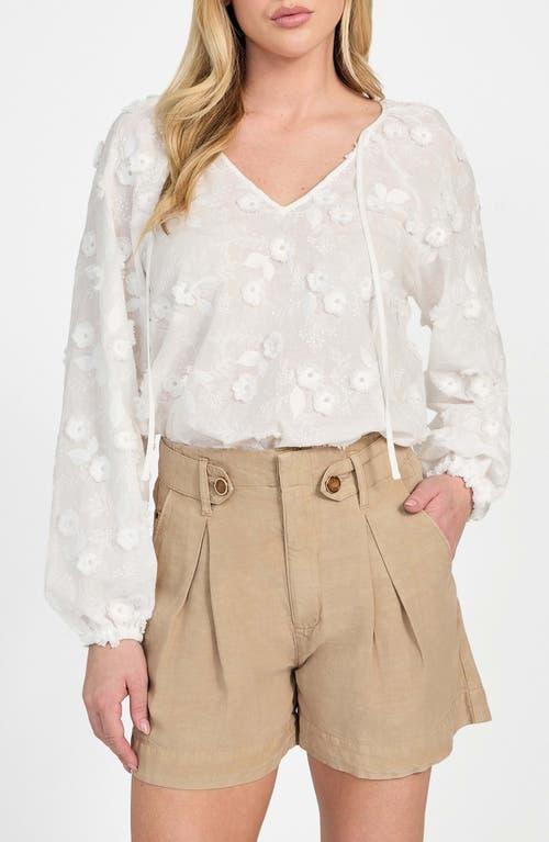 ゲス GUESS Flower Lace Blouse （WHT） ゲス GUESS Flower Lace Blouse （WHT） - ファッション通販