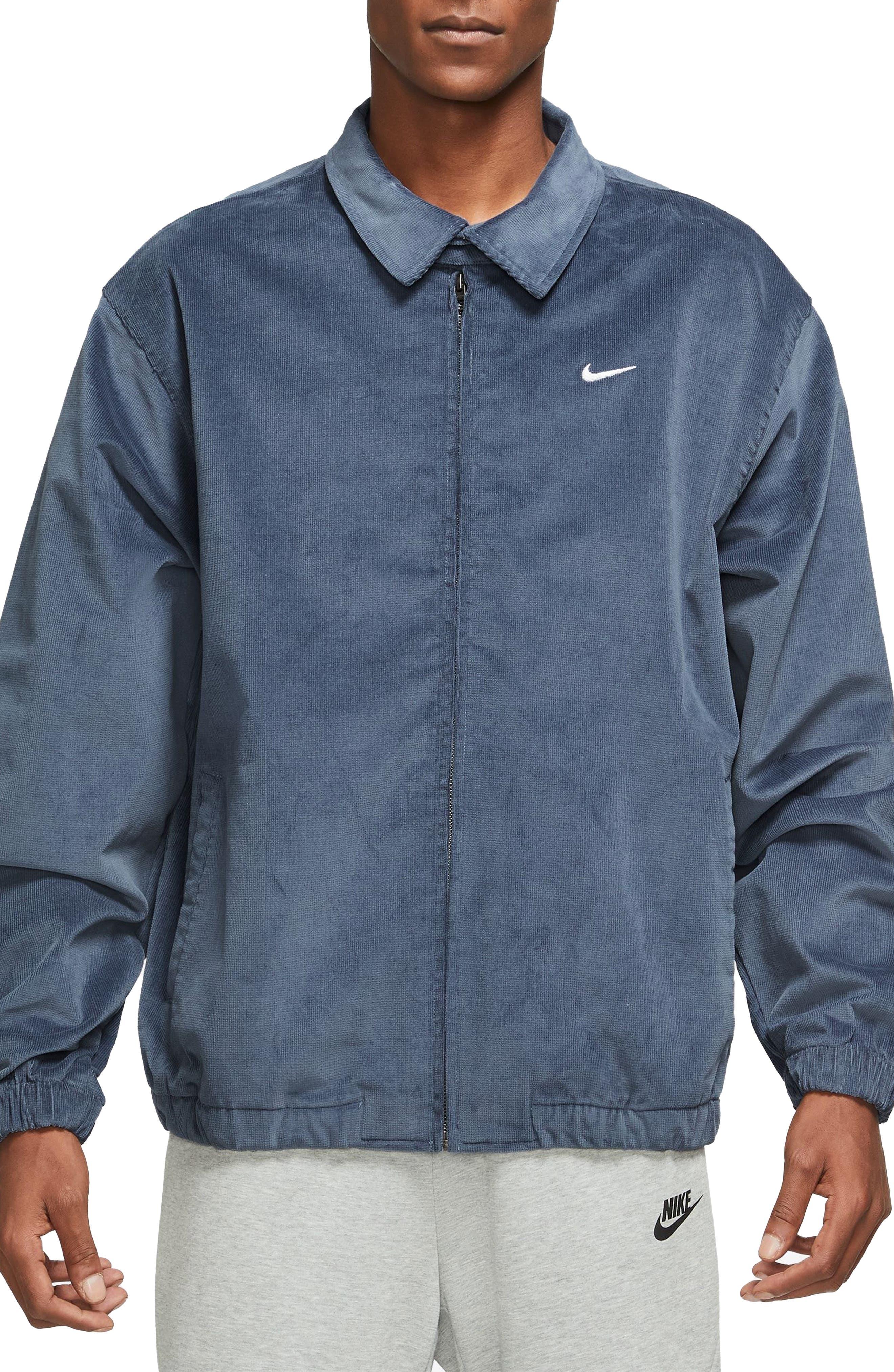 Nike Harrington Corduroy Jacket in Blue for Men Lyst