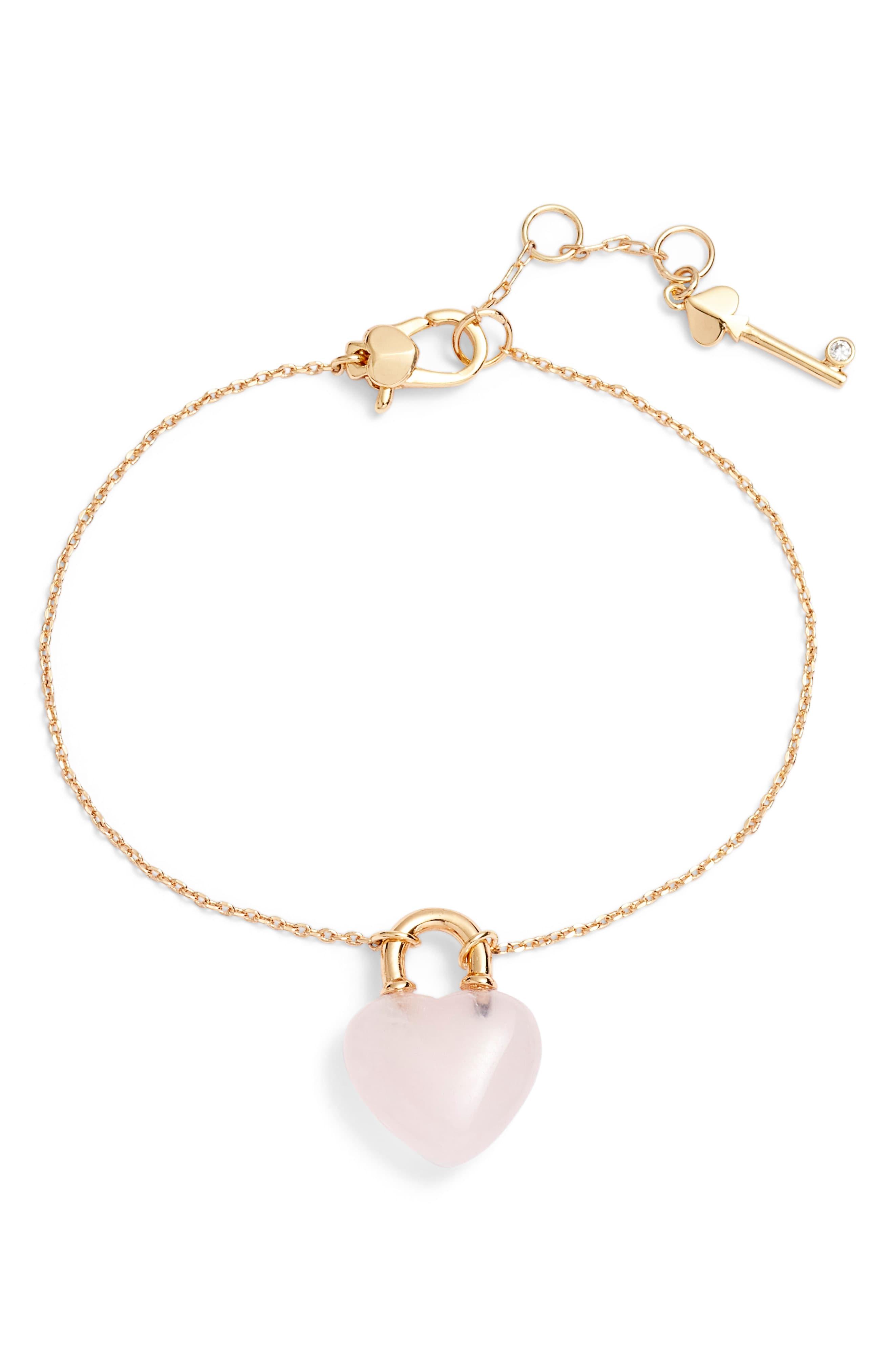heart and lock bracelet