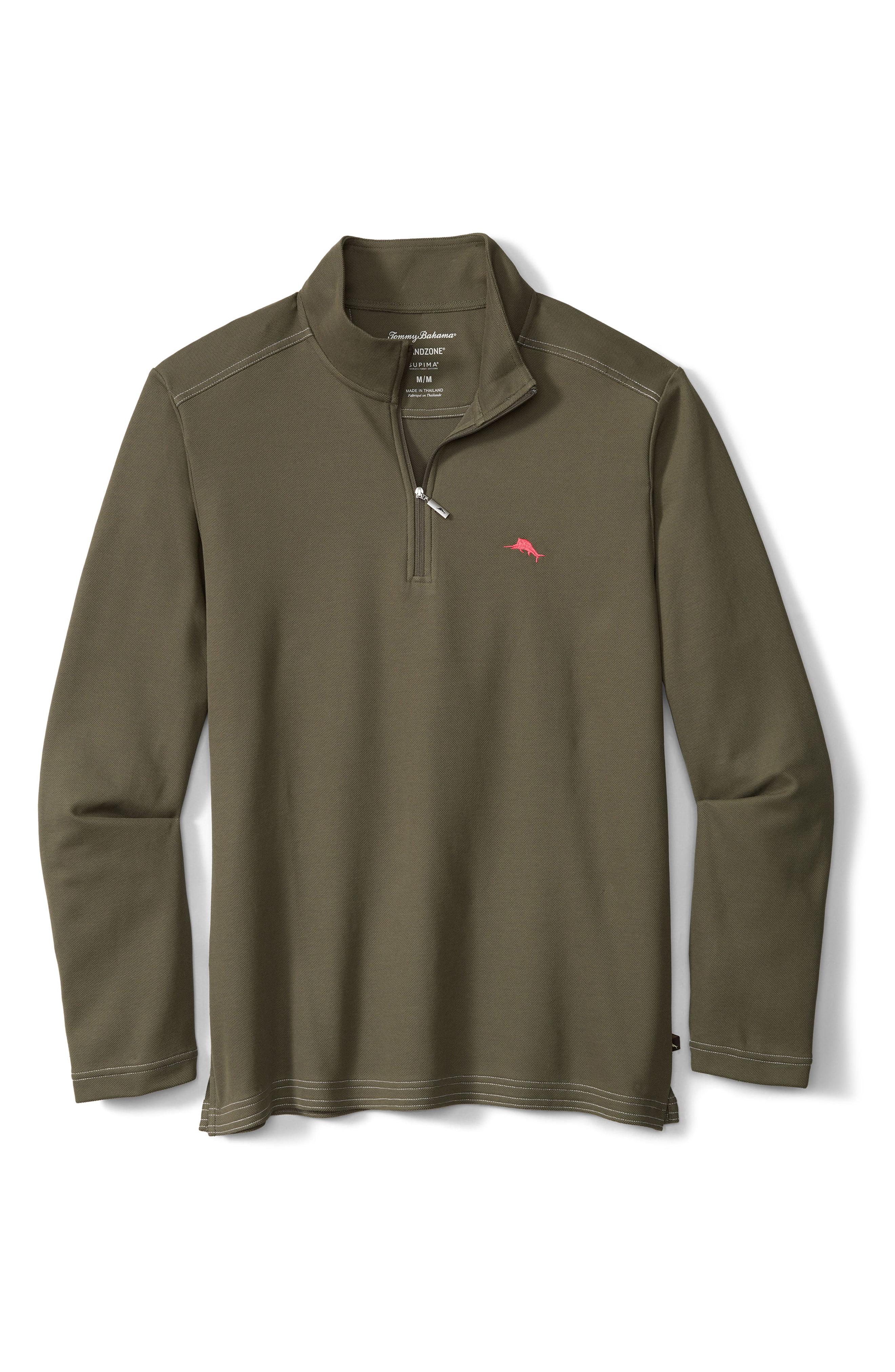 Tommy Bahama Emfielder 2.0 Islandzone Quarter Zip Performance Pullover