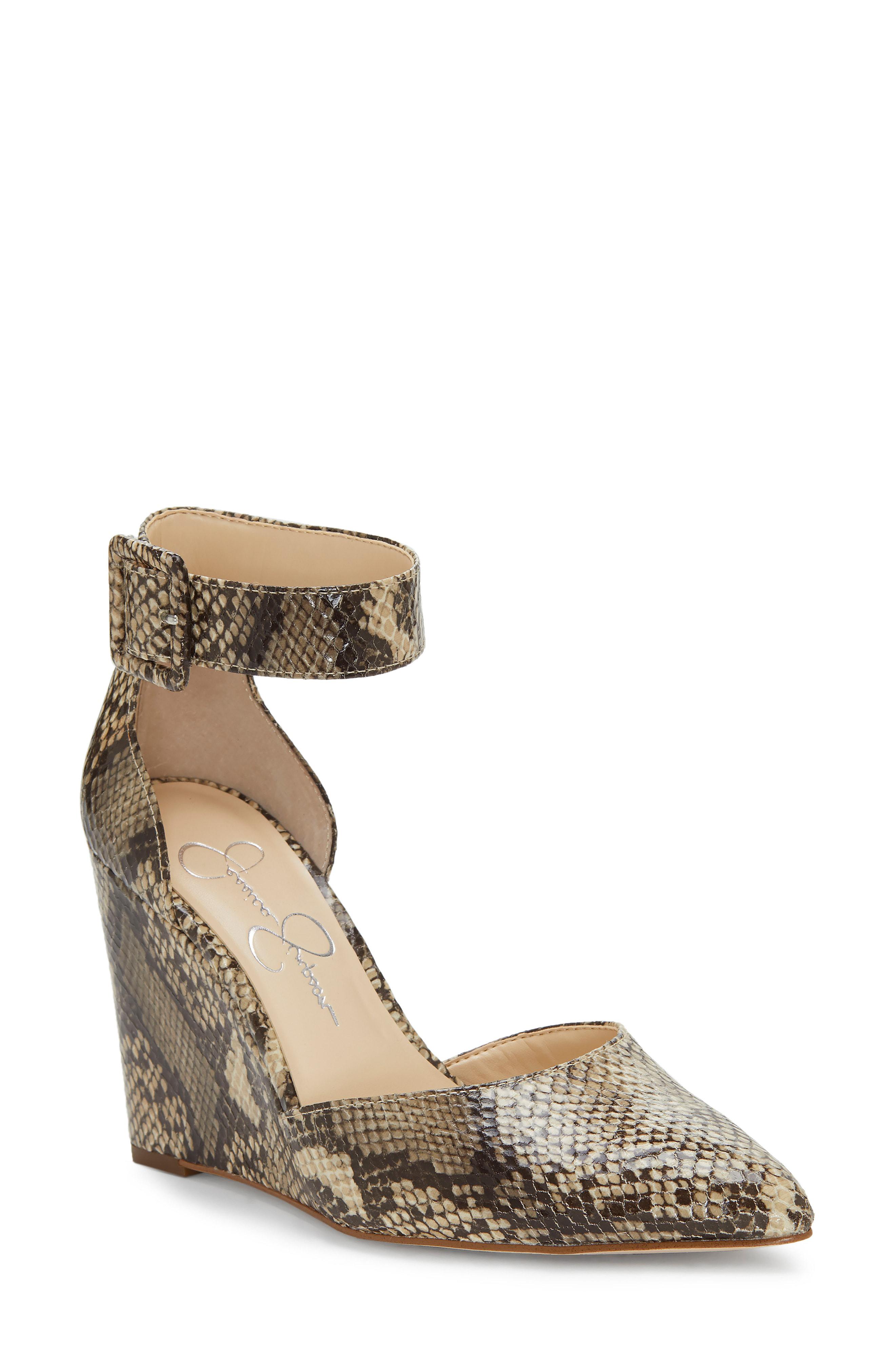 Lyst Jessica Simpson Moyra Wedge Pump Save 8