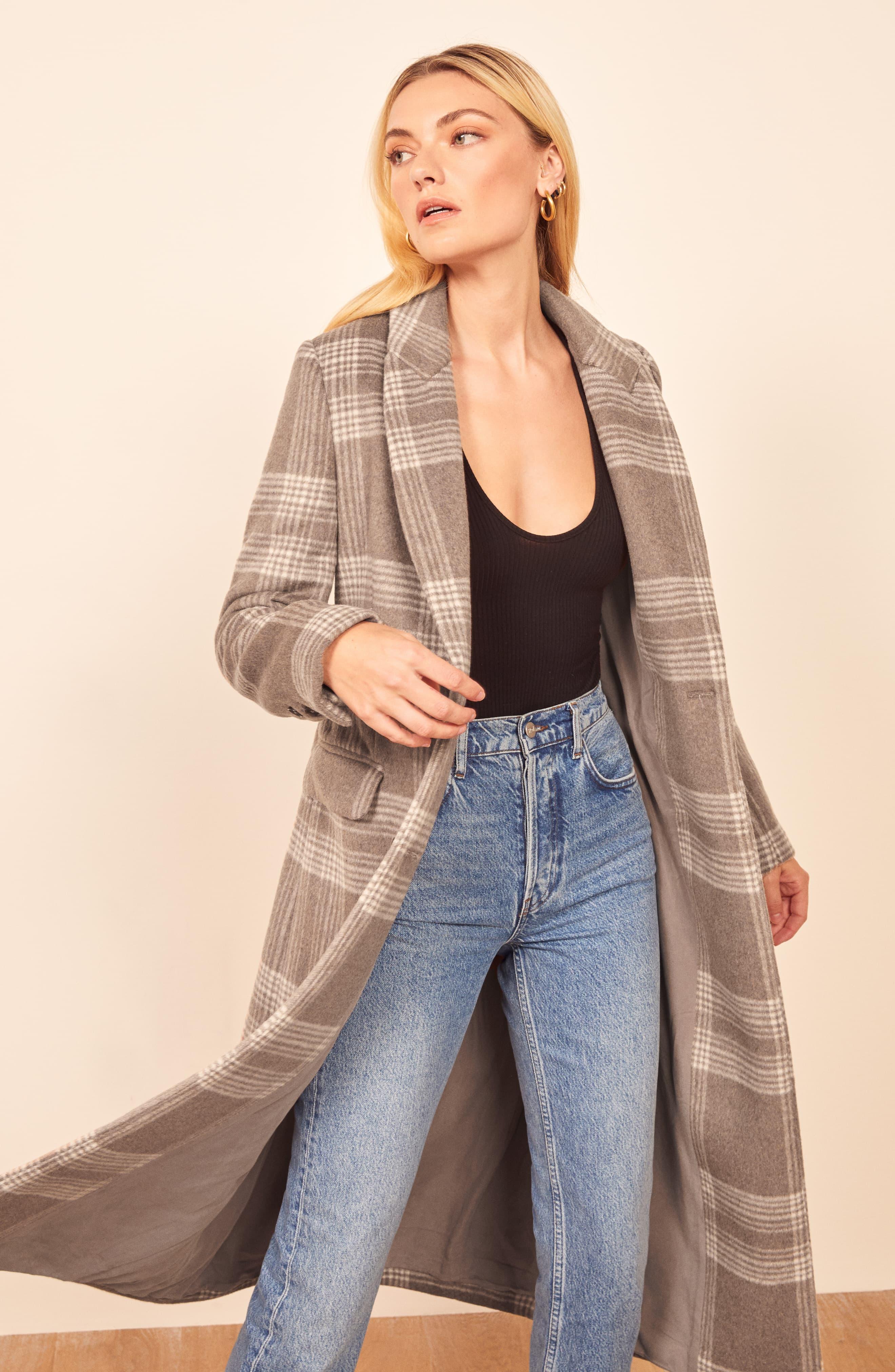 reformation york coat