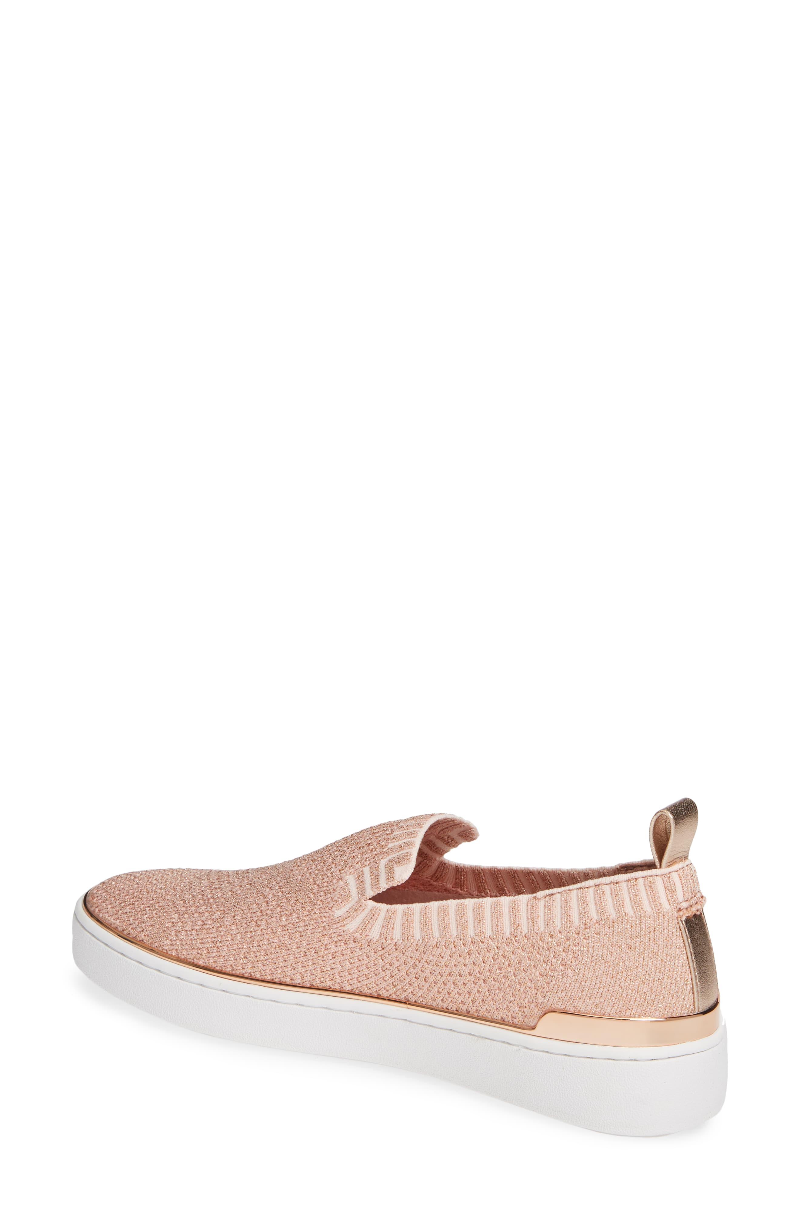 michael kors skyler slip on rose gold