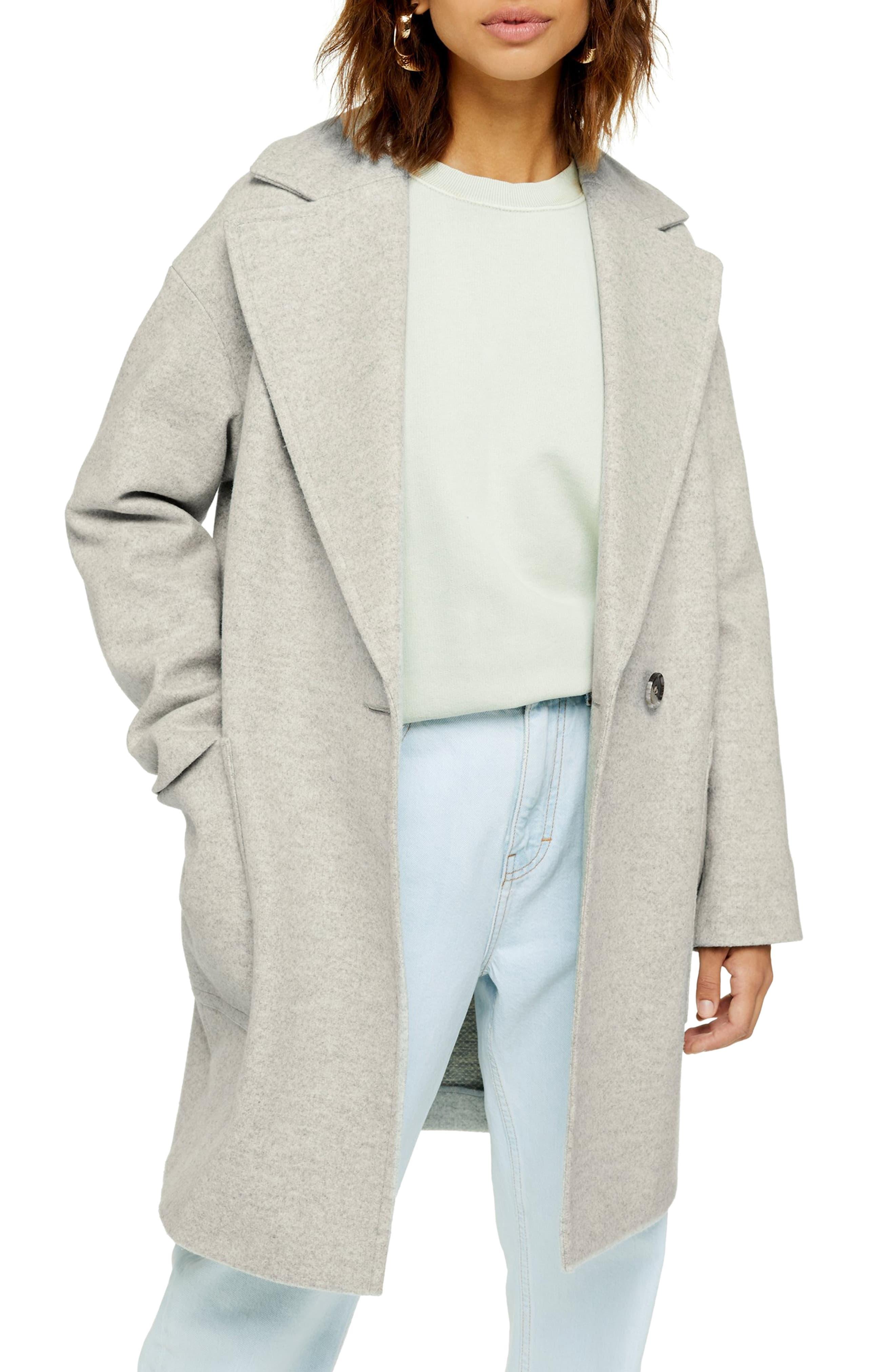 topshop marla slouch coat