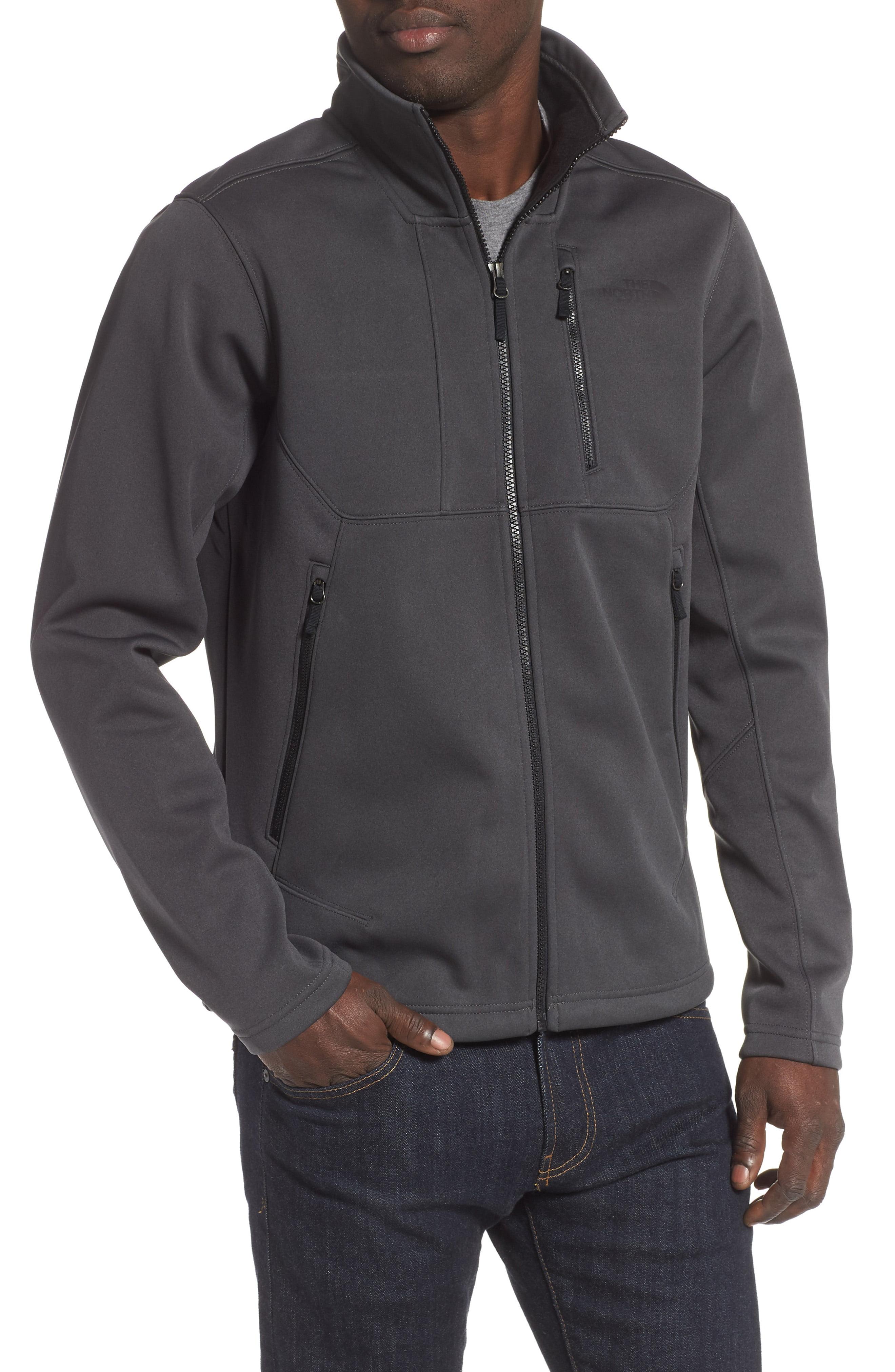 The North Face Fleece Apex Risor Water Repellent Jacket in Gray for Men ...