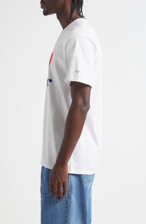 【Noah NYC】ホワイト 'I Love My Sailor' Tシャツ Noah I Love My Sailor Graphic T-Shirt in White for Men | Lyst