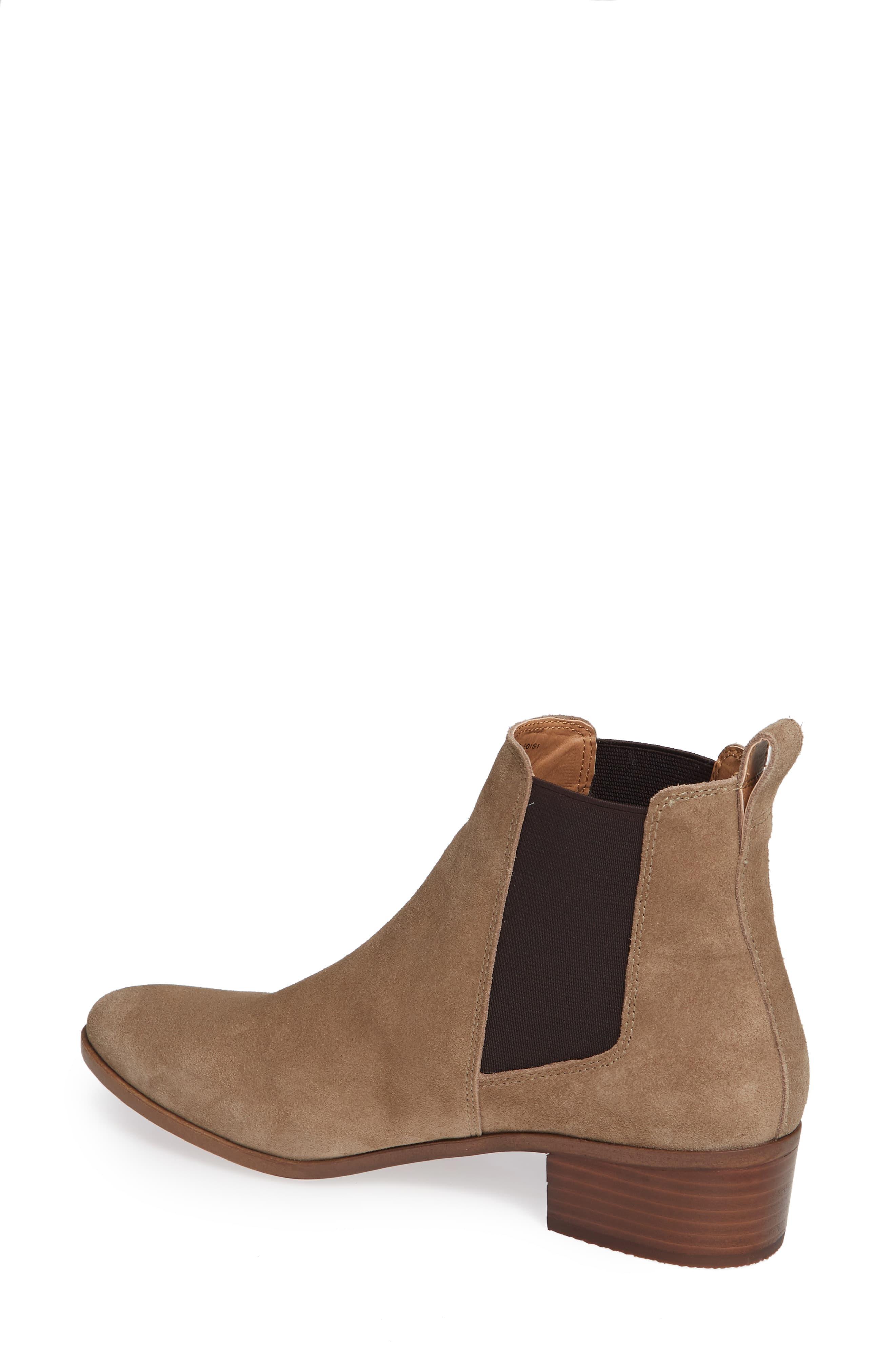steve madden taupe suede booties