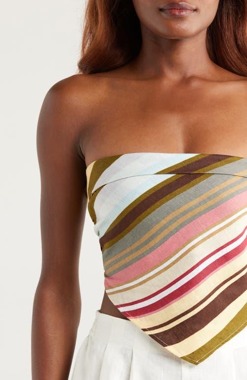 Faithfull the Brand Antibes Strapless Top in White Lyst