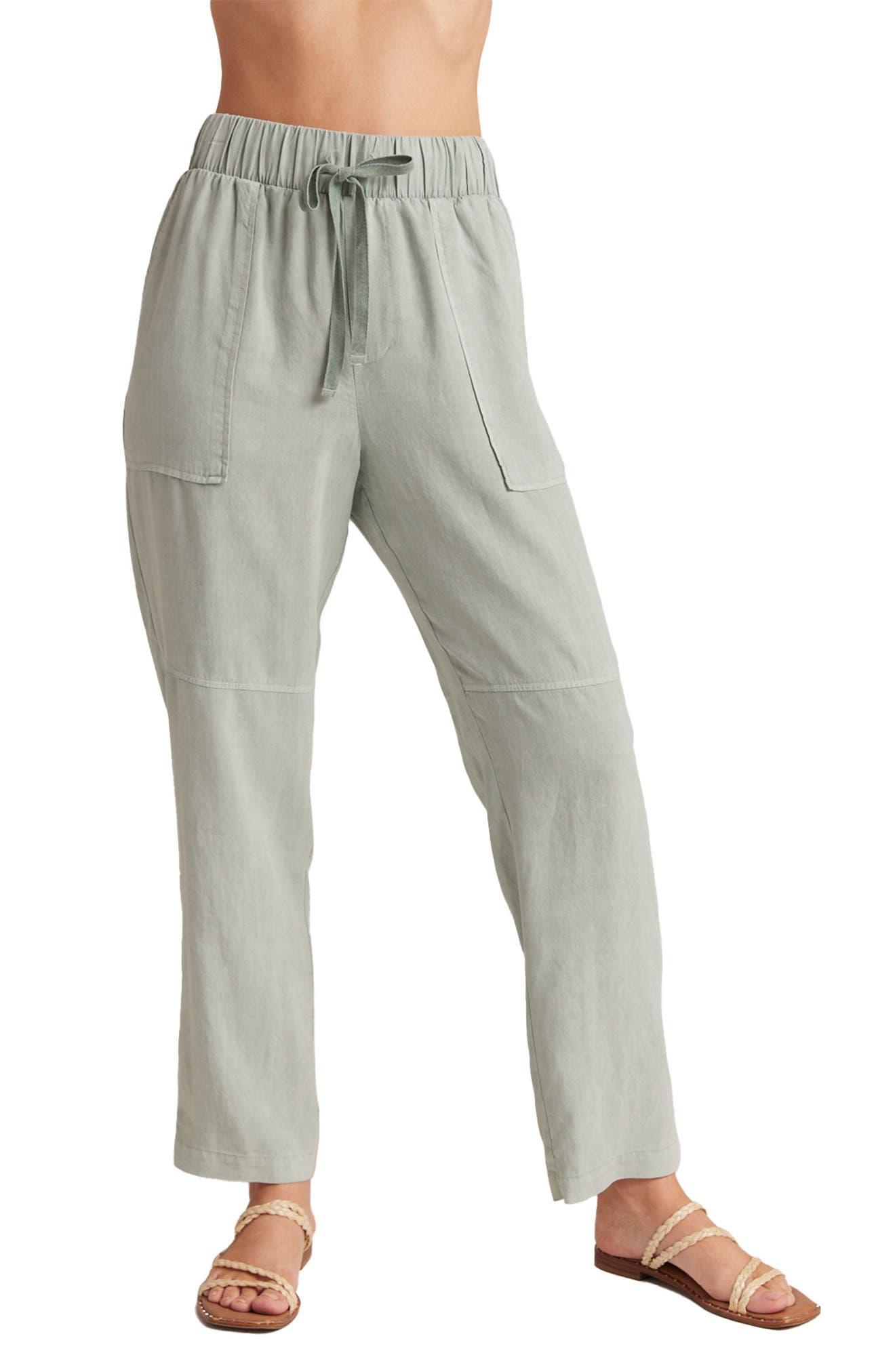 Bella Dahl Straight Leg Pants in Gray Lyst