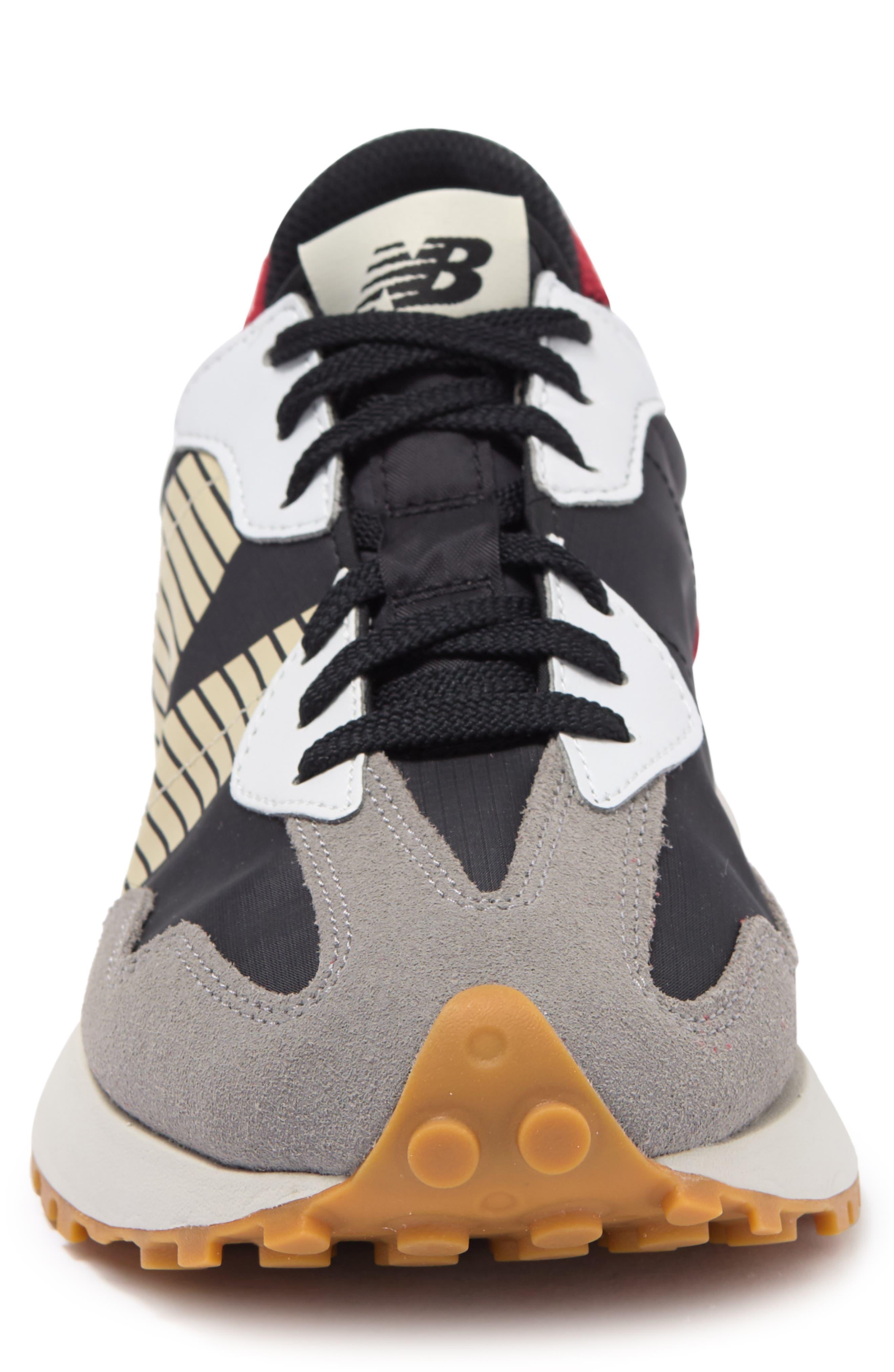 New Balance 327 Sneaker In Black/team Red At Nordstrom Rack in Blue for