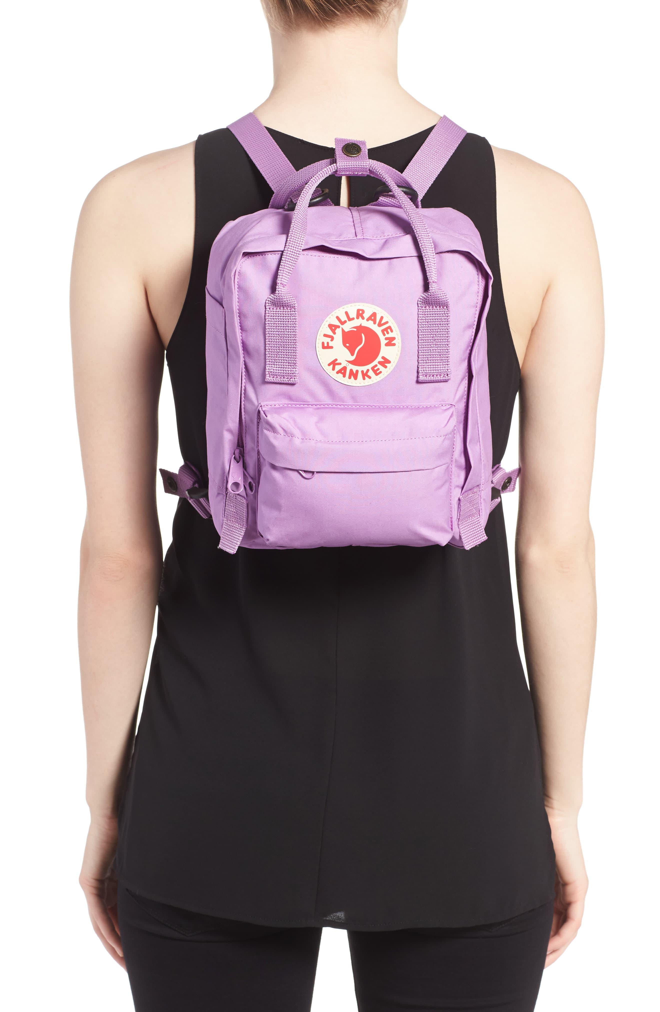 Fjallraven Fjällräven 'mini Kånken' Water Resistant Backpack Purple