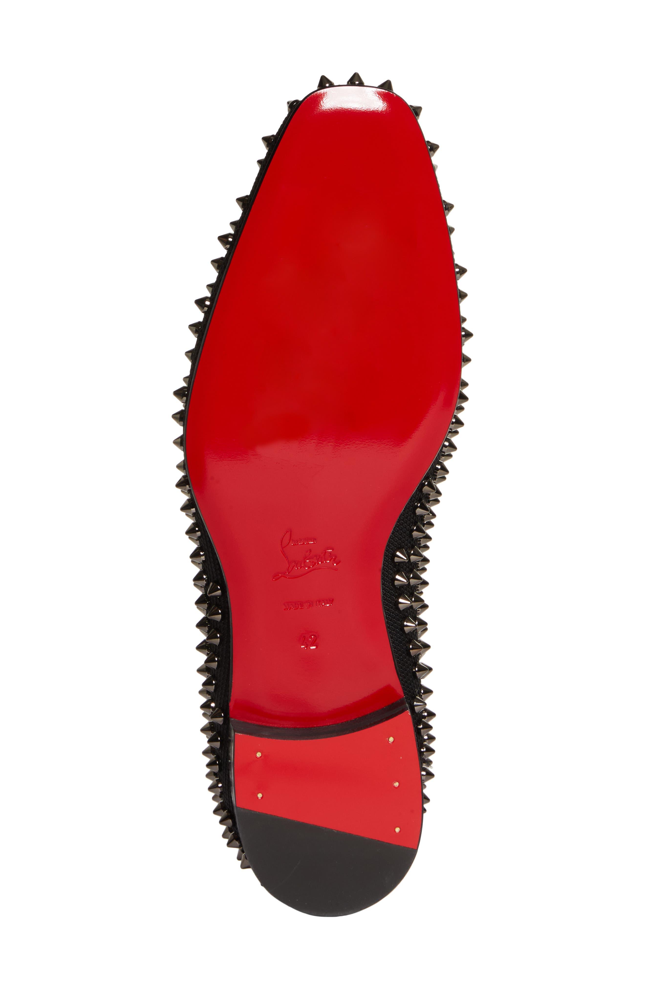 Dandelion Spikes - Loafers - Veau velours - Black - Christian Louboutin