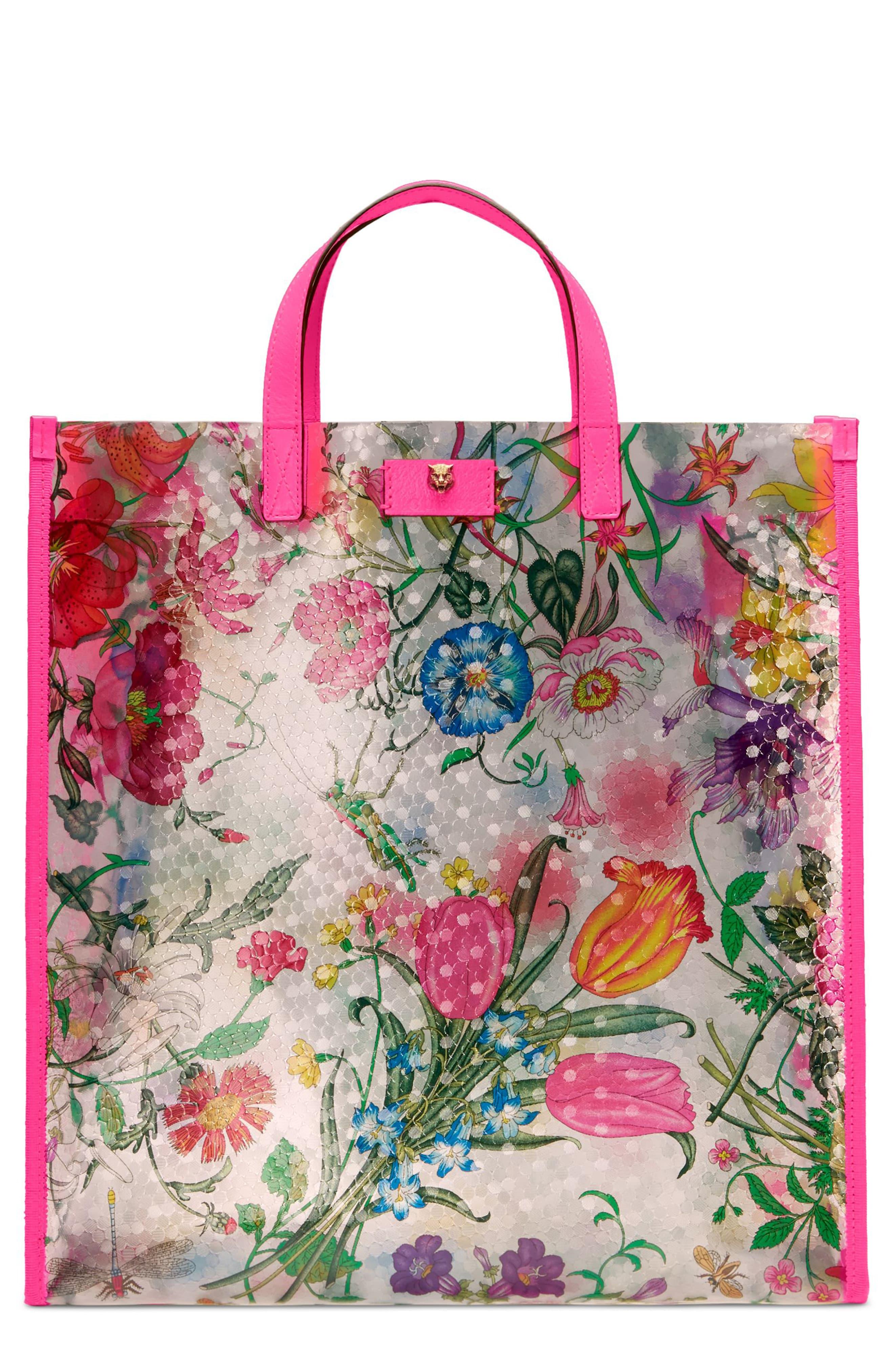 gucci pvc tote bag