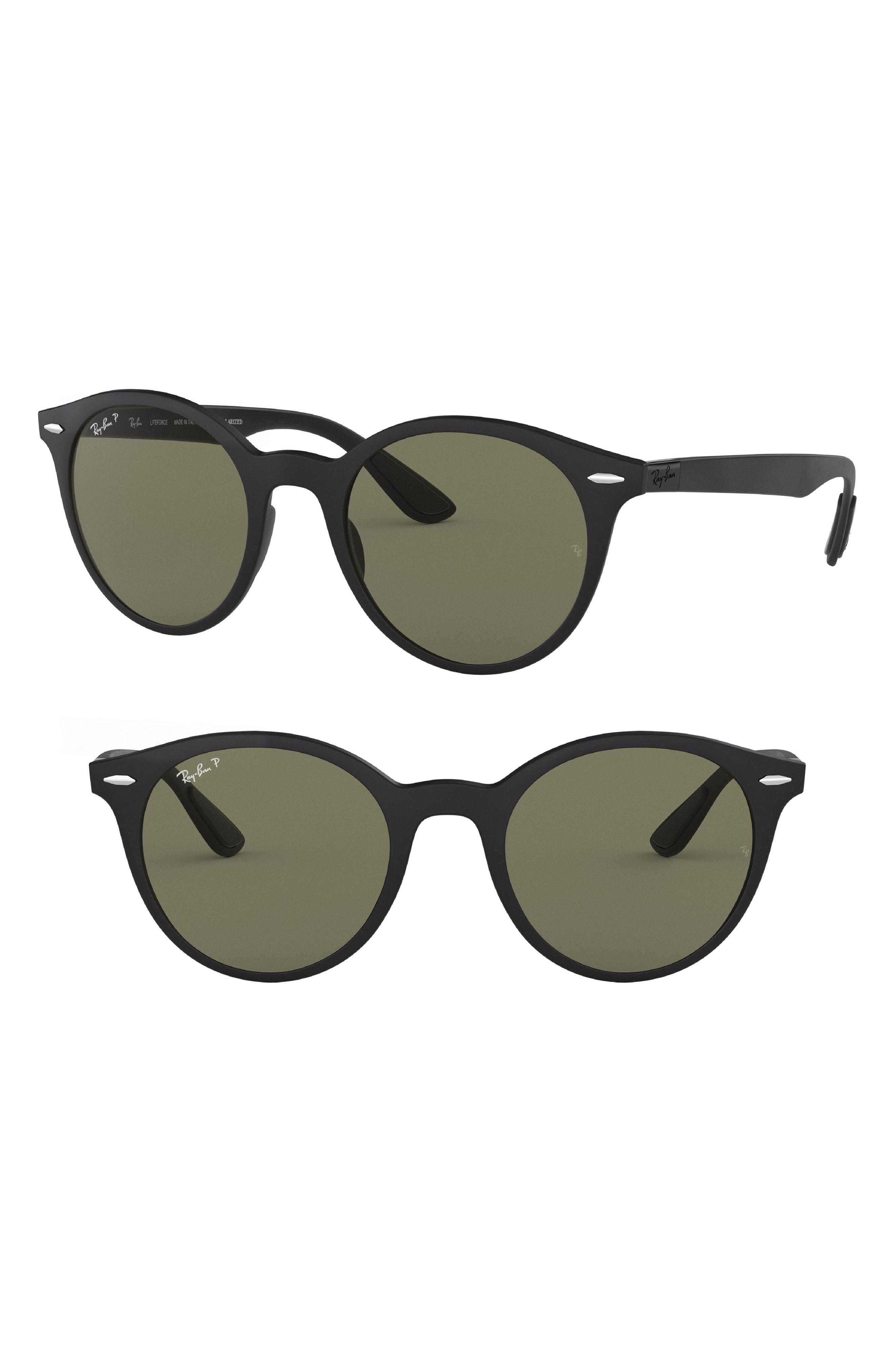 Ray-Ban Phantos 50mm Polarized Sunglasses in Black for Men - Lyst
