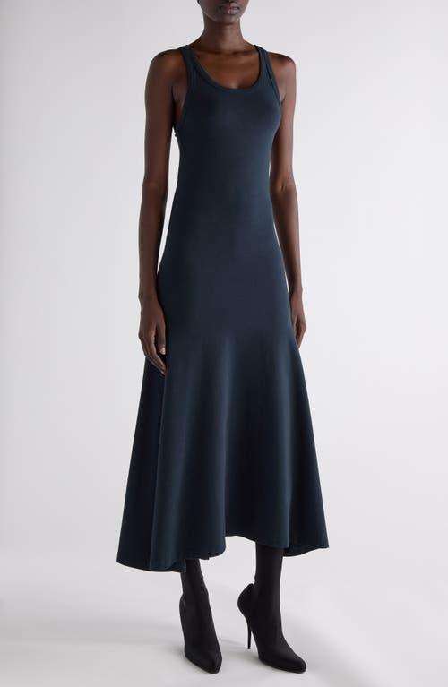 【 BALENCIAGA 】 Maxi タンクトップ ドレス Tank Top Dress Balenciaga Midi Tank Dress in Blue | Lyst
