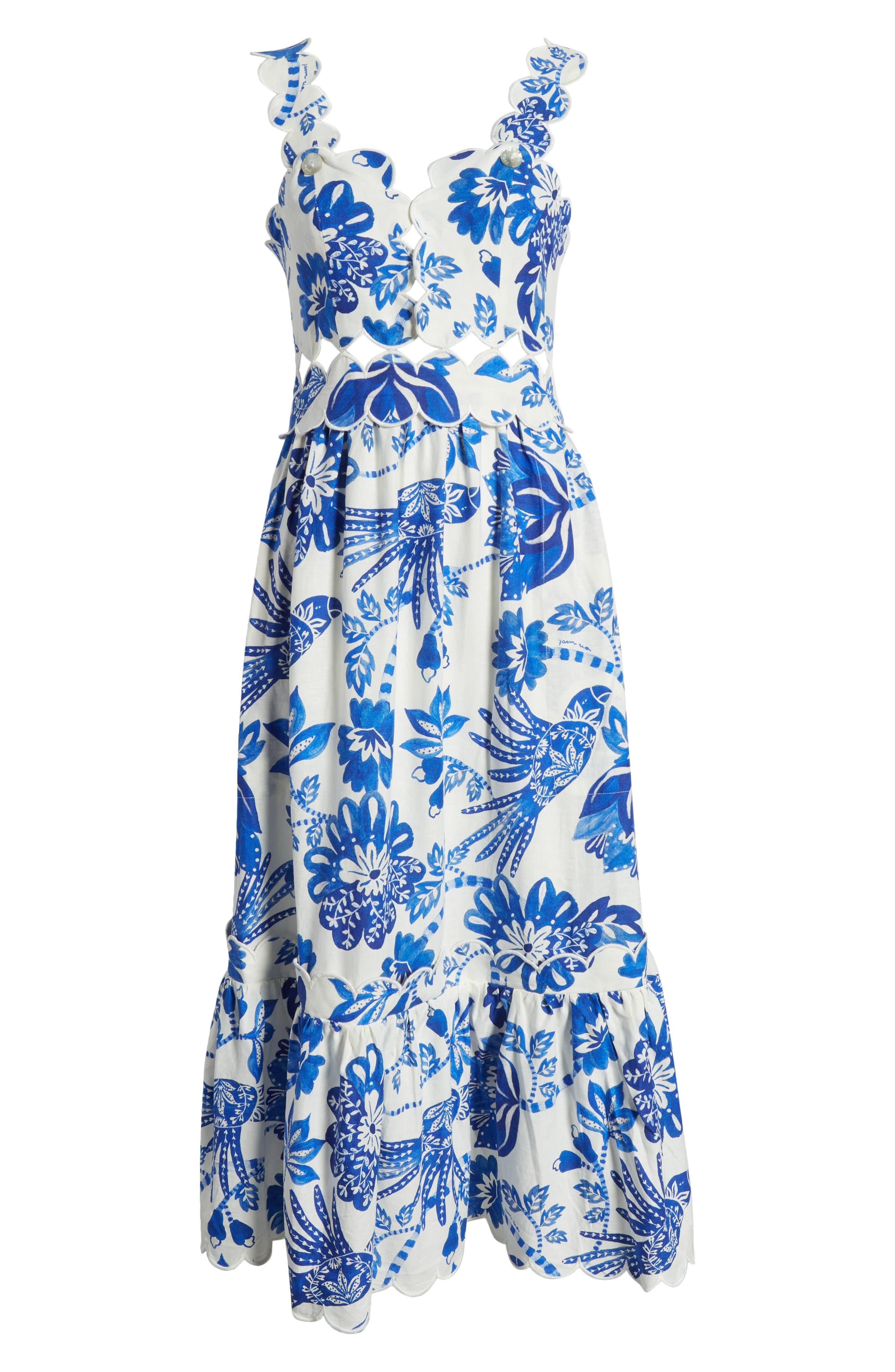 sachin and babi light blue dress FARM RIO main image 0