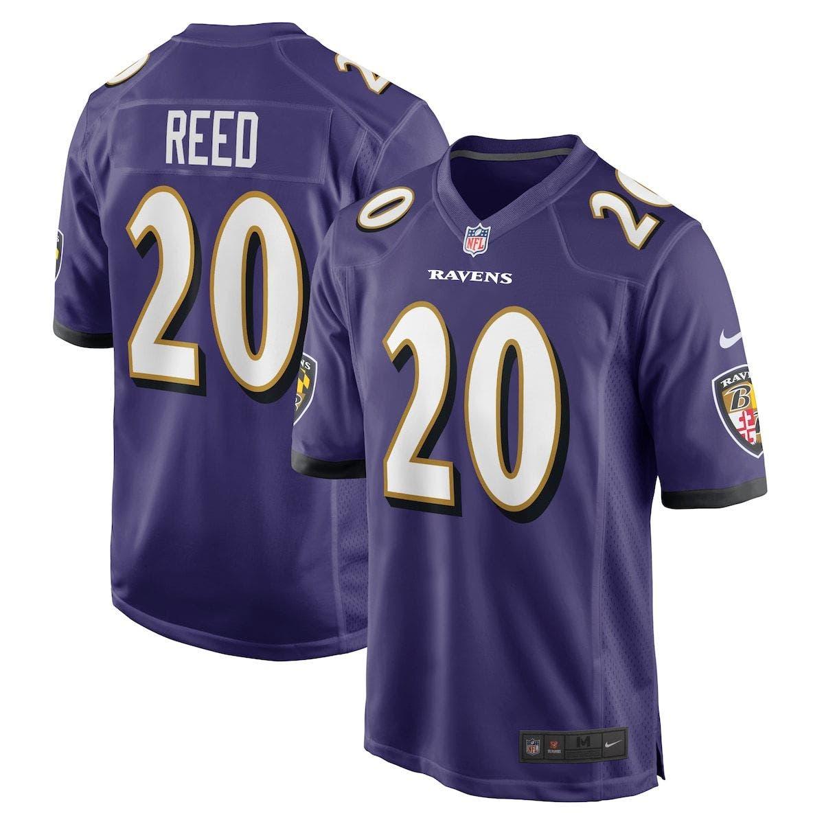 Ed Reed Baltimore Ravens Jerseys, Ed Reed Shirts, Apparel, Gear