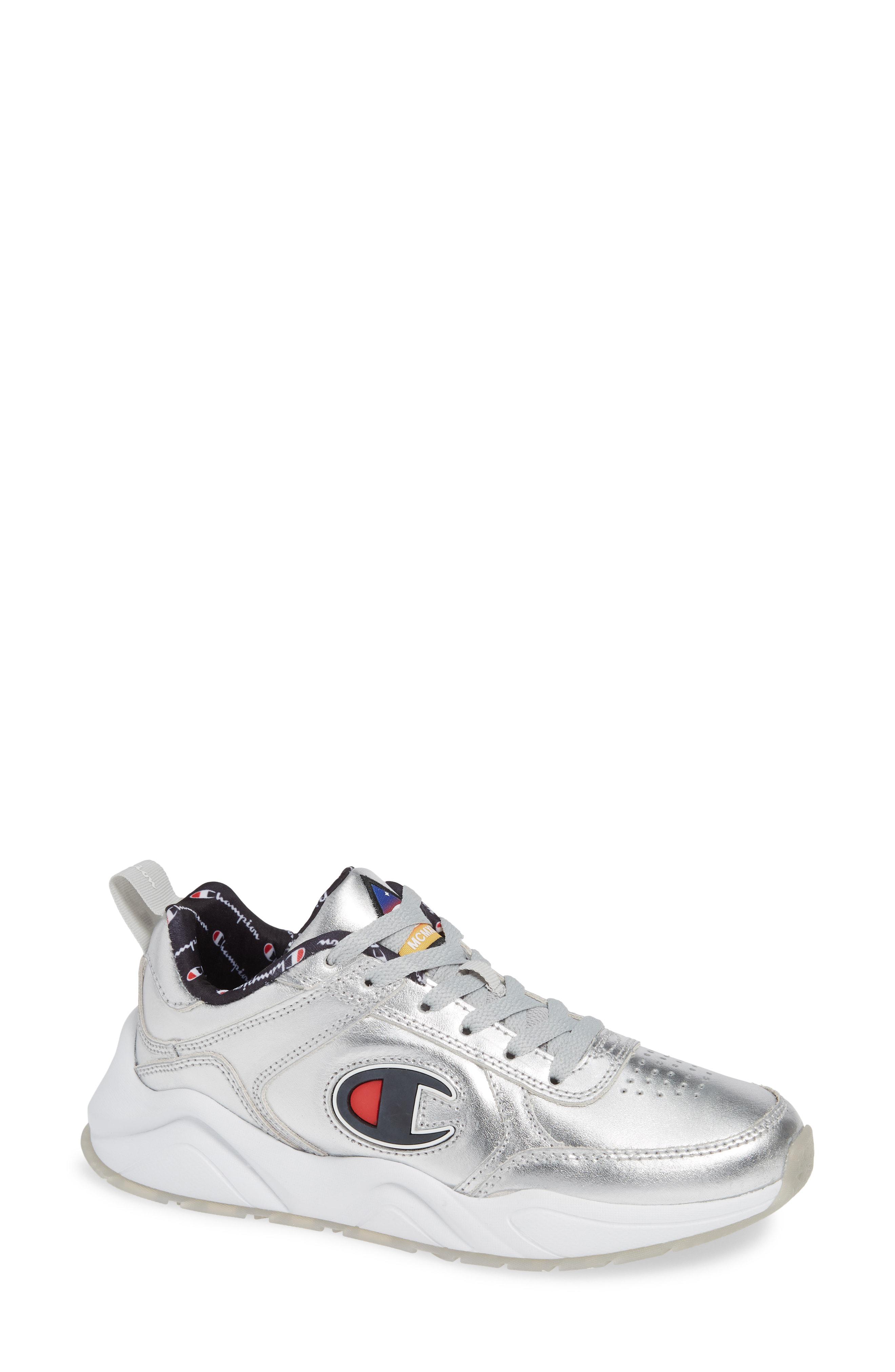 champion shoes silver