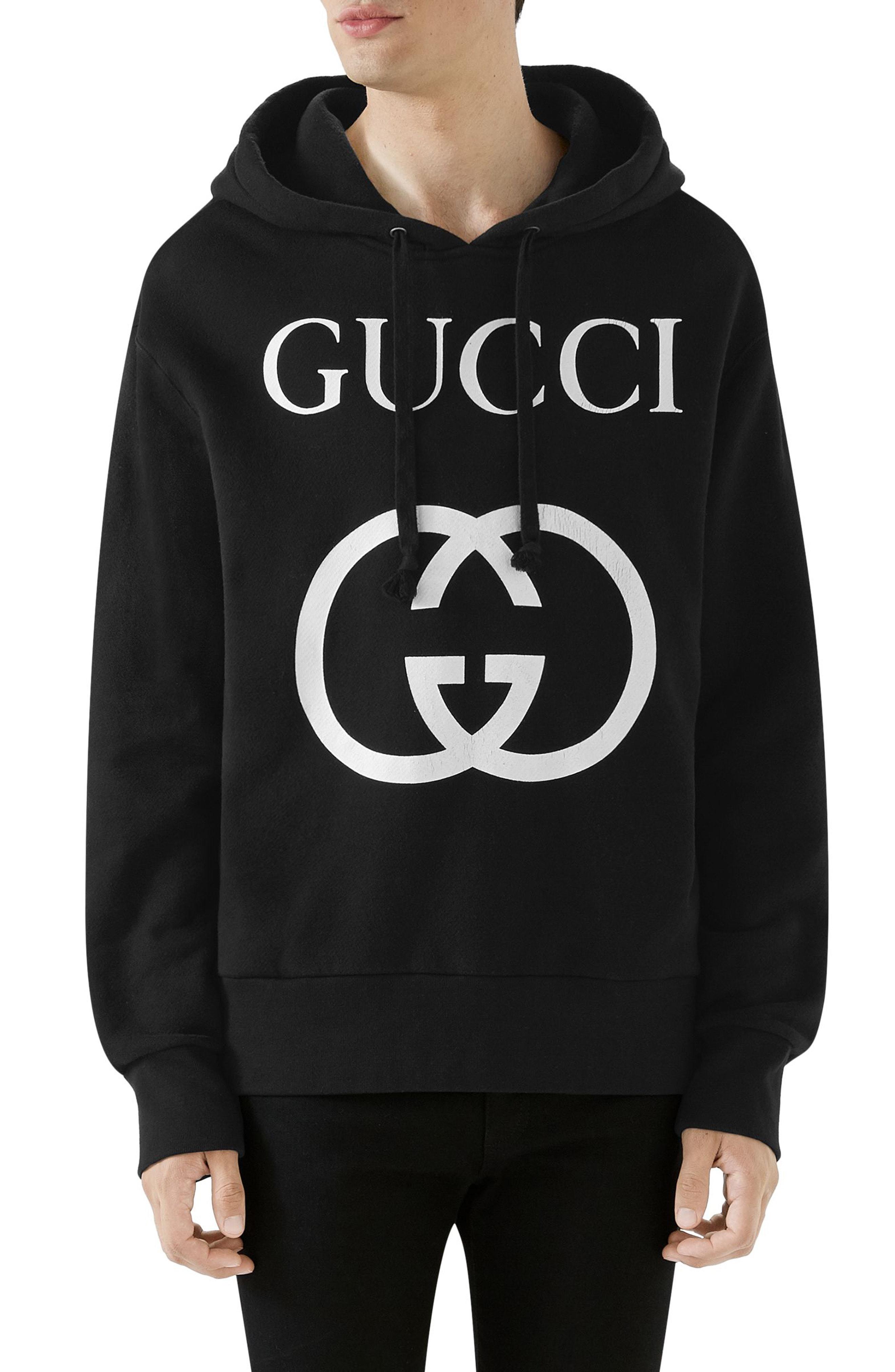 black gucci hoodies