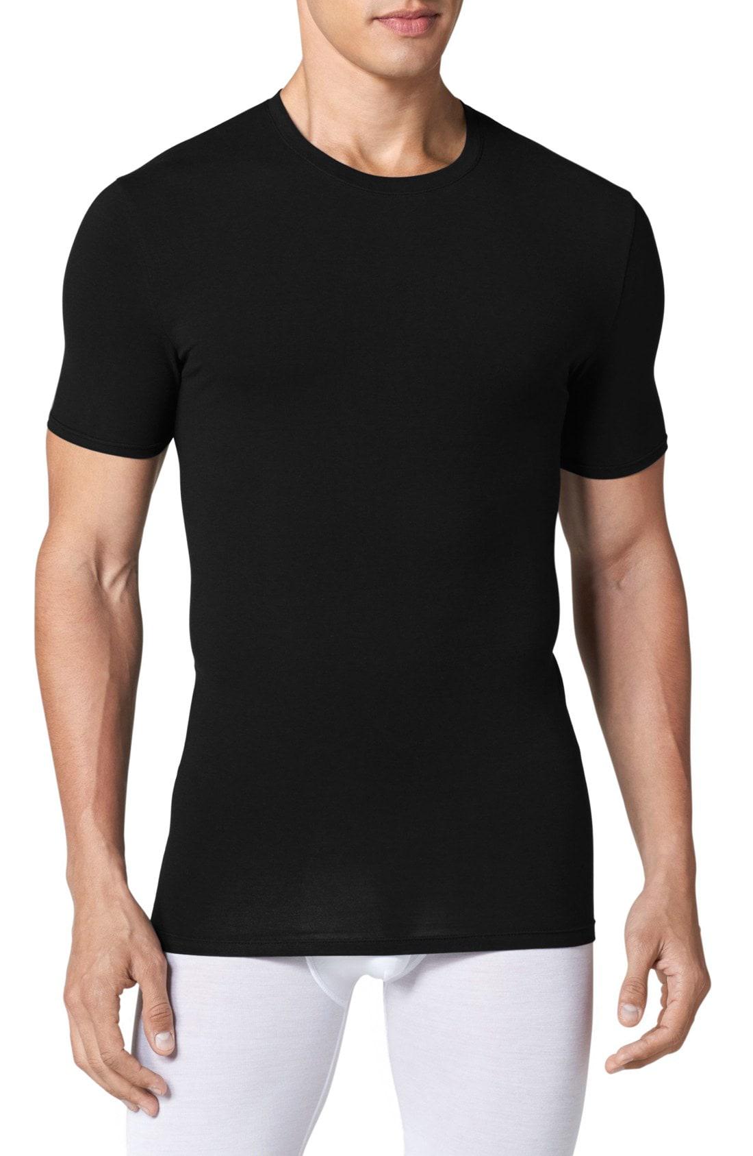 Lyst - Tommy John Second Skin Crewneck Tee in Black for Men - Save 7%