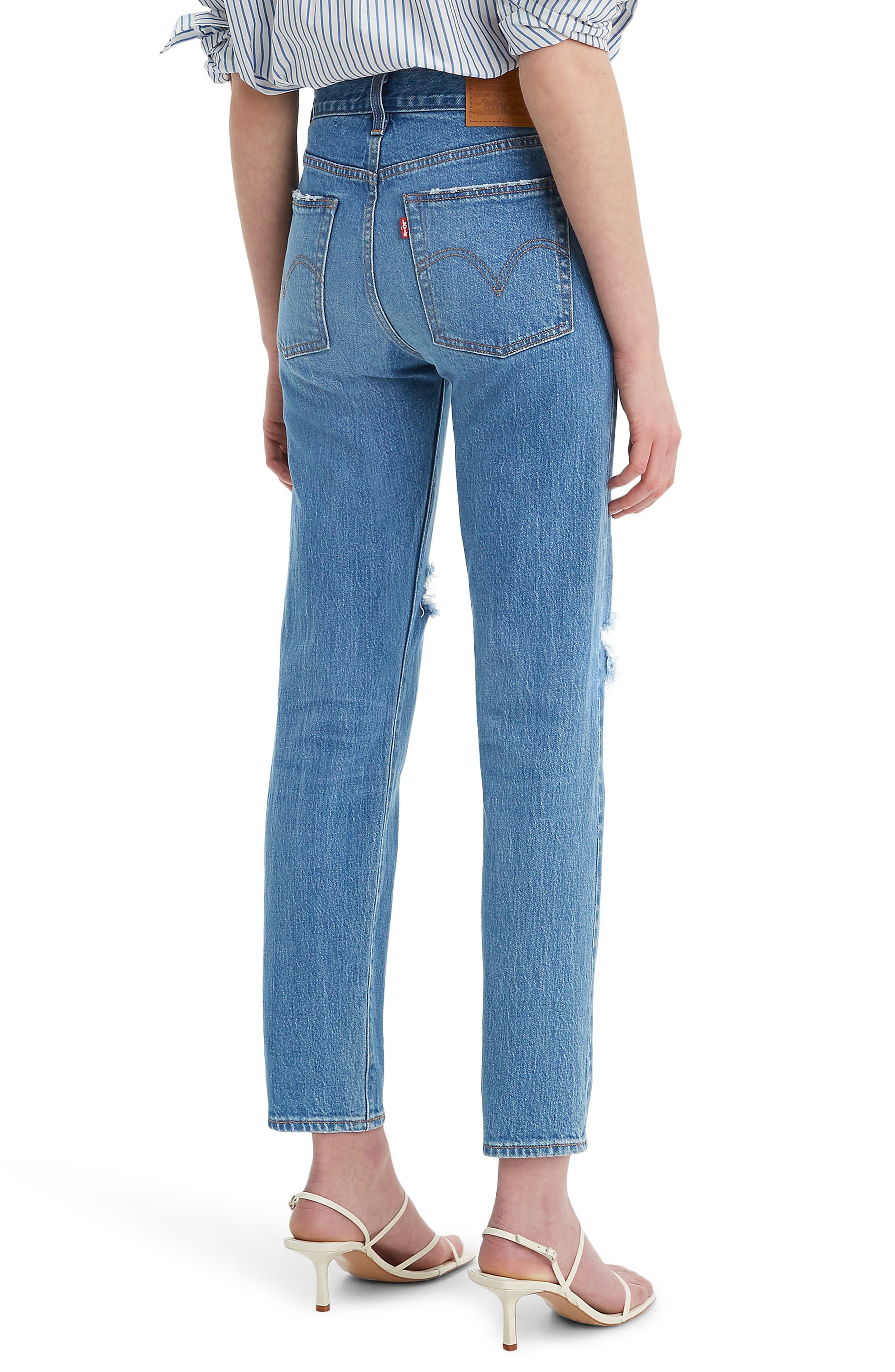 wedgie fit straight jeans levi's