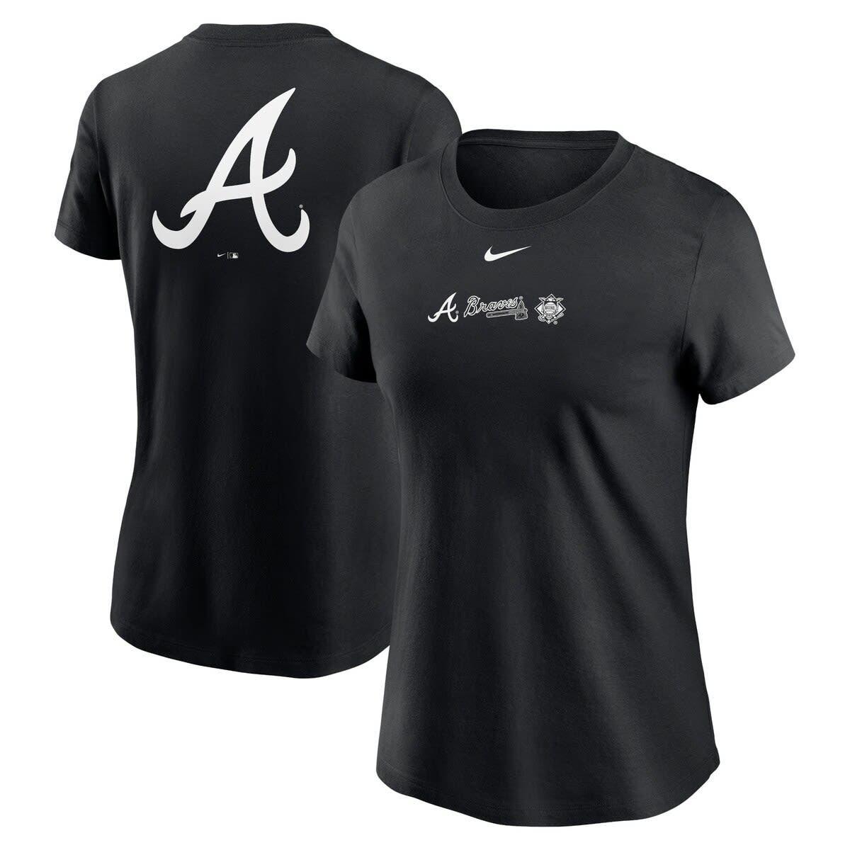 Nike Atlanta Braves Over Shoulder T-shirt At Nordstrom in Black